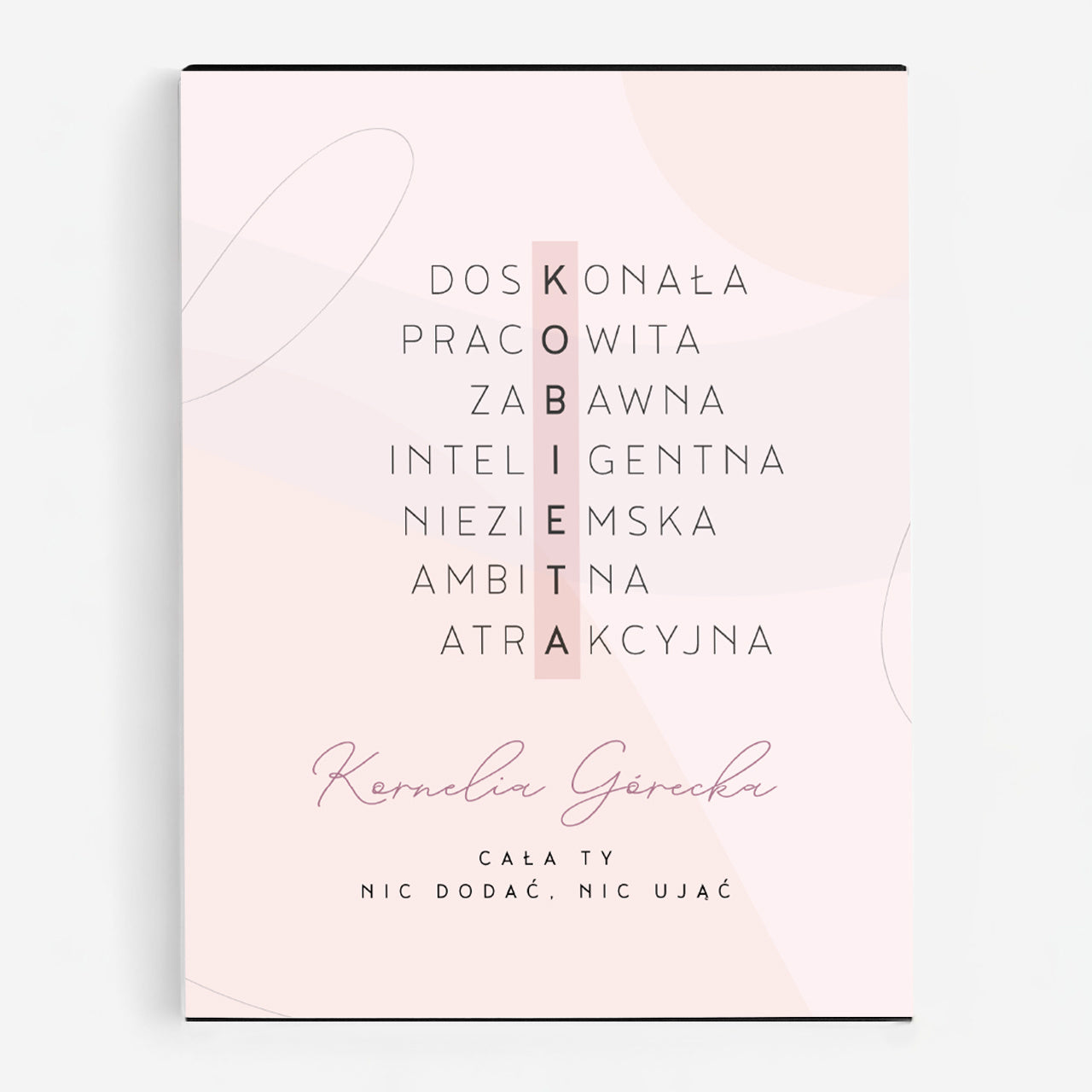 Czekoladki personalizowane na Dzień Kobiet