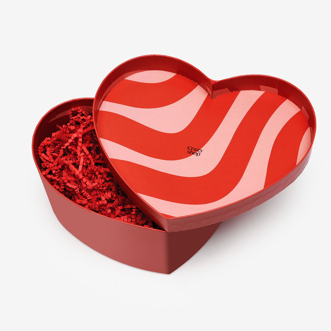 Prezentowe pudełko w kształcie serca - opakowanie na prezent pudełko serce