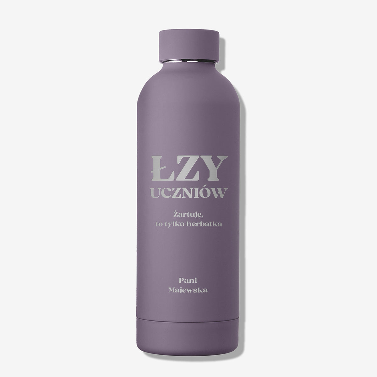 Grawerowana butelka termiczna dla nauczyciela - łzy uczniów