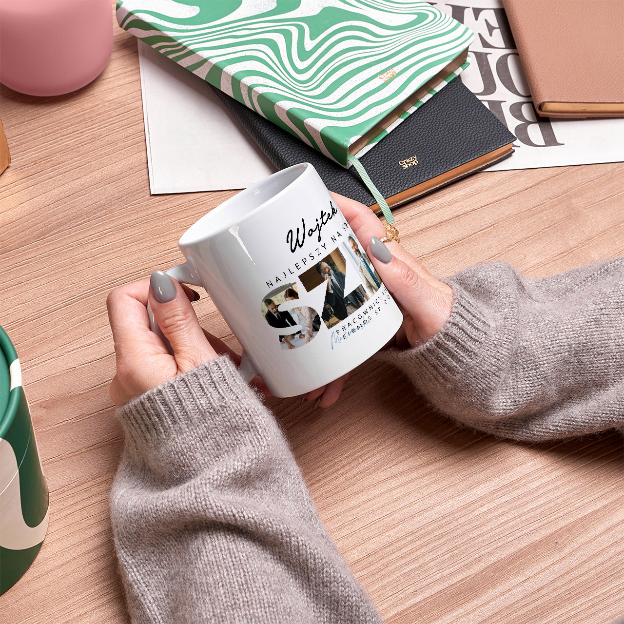 Personalizowany kubek dla szefa - Najlepszy Szef