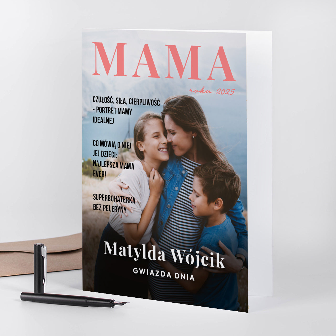 Kartka na Dzień Mamy - Magazyn Mama kartka dla mamy na Dzień Mamy upominek dla mamy