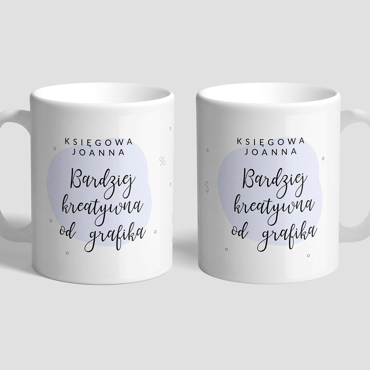 Personalizowany kubek dla księgowej - Porównanie