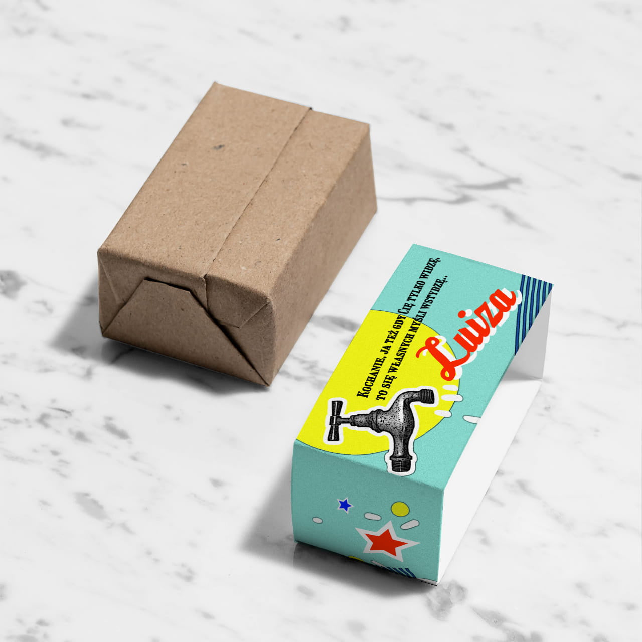 Ręcznie robione mydło - Brudne Myśli - śmieszny upominek dla chłopaka upominek na dzień chłopaka mydło na prezent