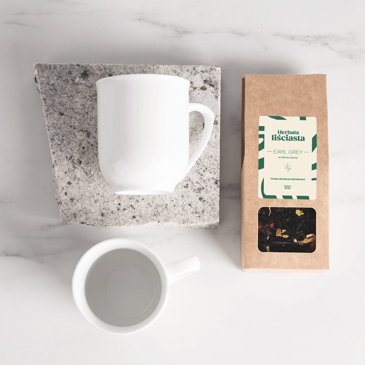 Personalizowany zestaw  herbaciany - prezent na Dzień Babci i Dziadka