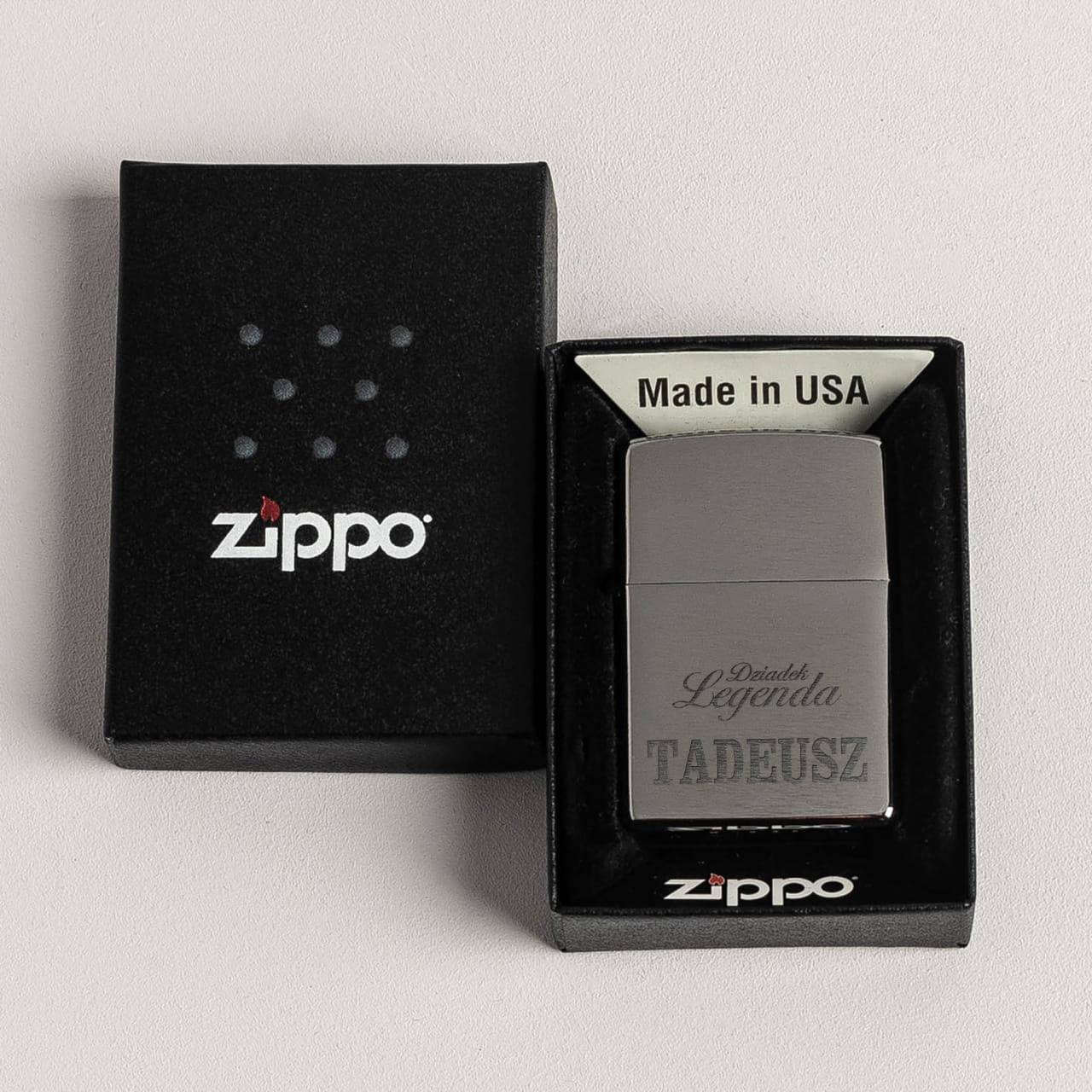 Grawerowana zapalniczka - elegancki prezent dla dziadka