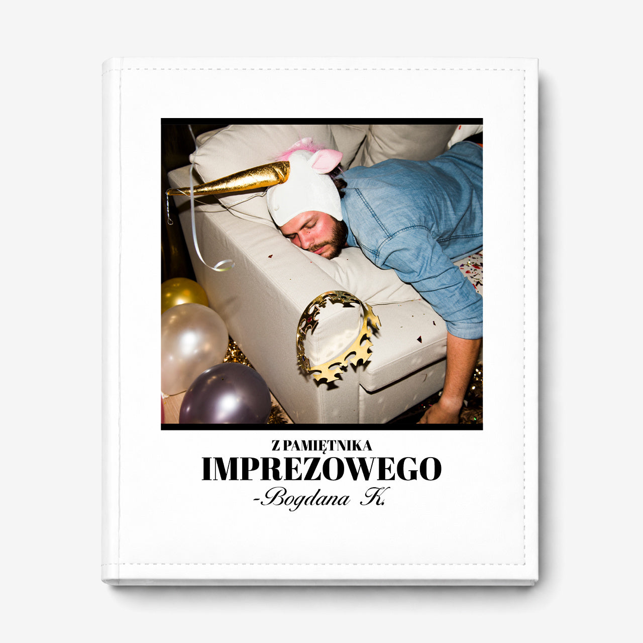 Album na zdjęcia dla imprezowicza prezent dla imprezowicza personalizowany album album do zdjęć album na prezent