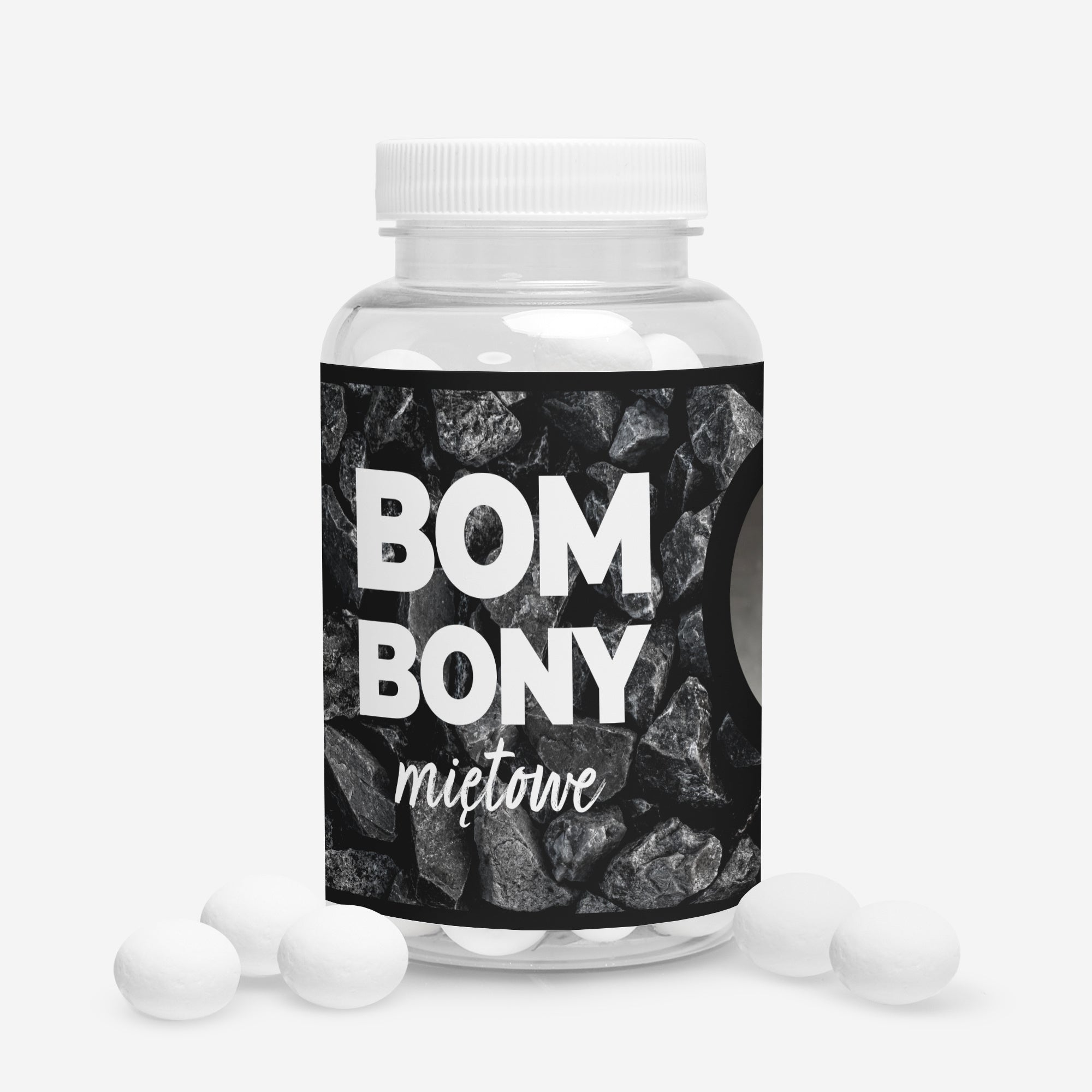 Drobny prezent na Barbórkę - personalizowane miętówki Bombony