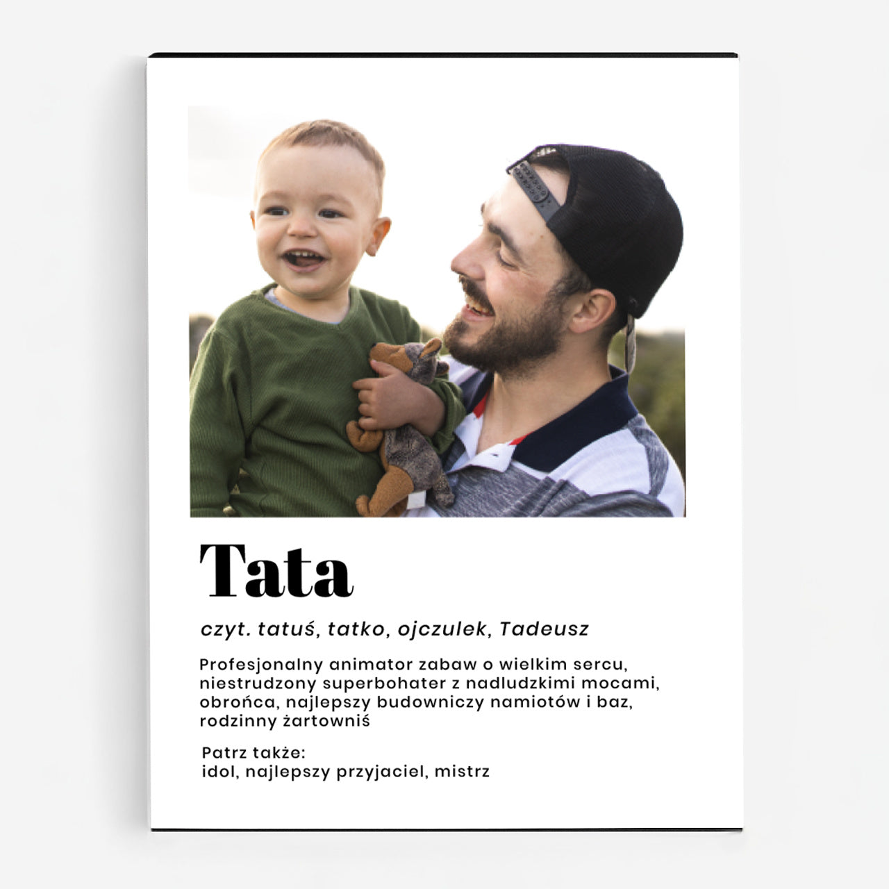 Czekoladki na Dzień Taty - prezent dla taty ze zdjęciem