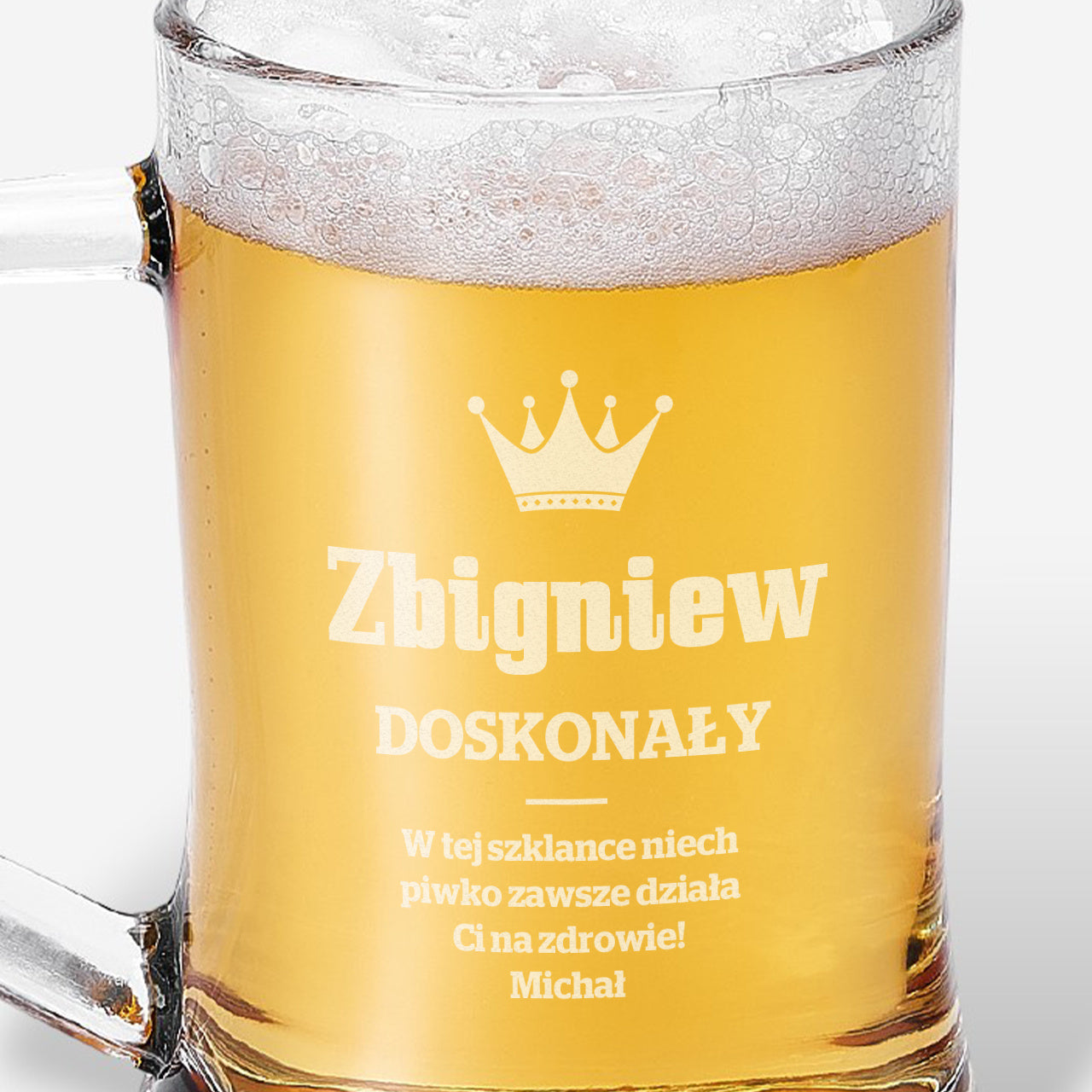 Kufel po piwa dla kolegi - pomysł na prezent urodzinowy