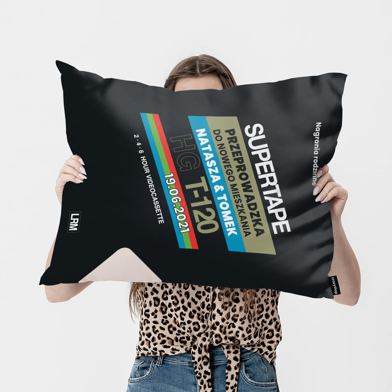 Poduszka dekoracyjna - prezent na parapetówkę dla znajomych prezent na nowy dom prezent dla znajomych