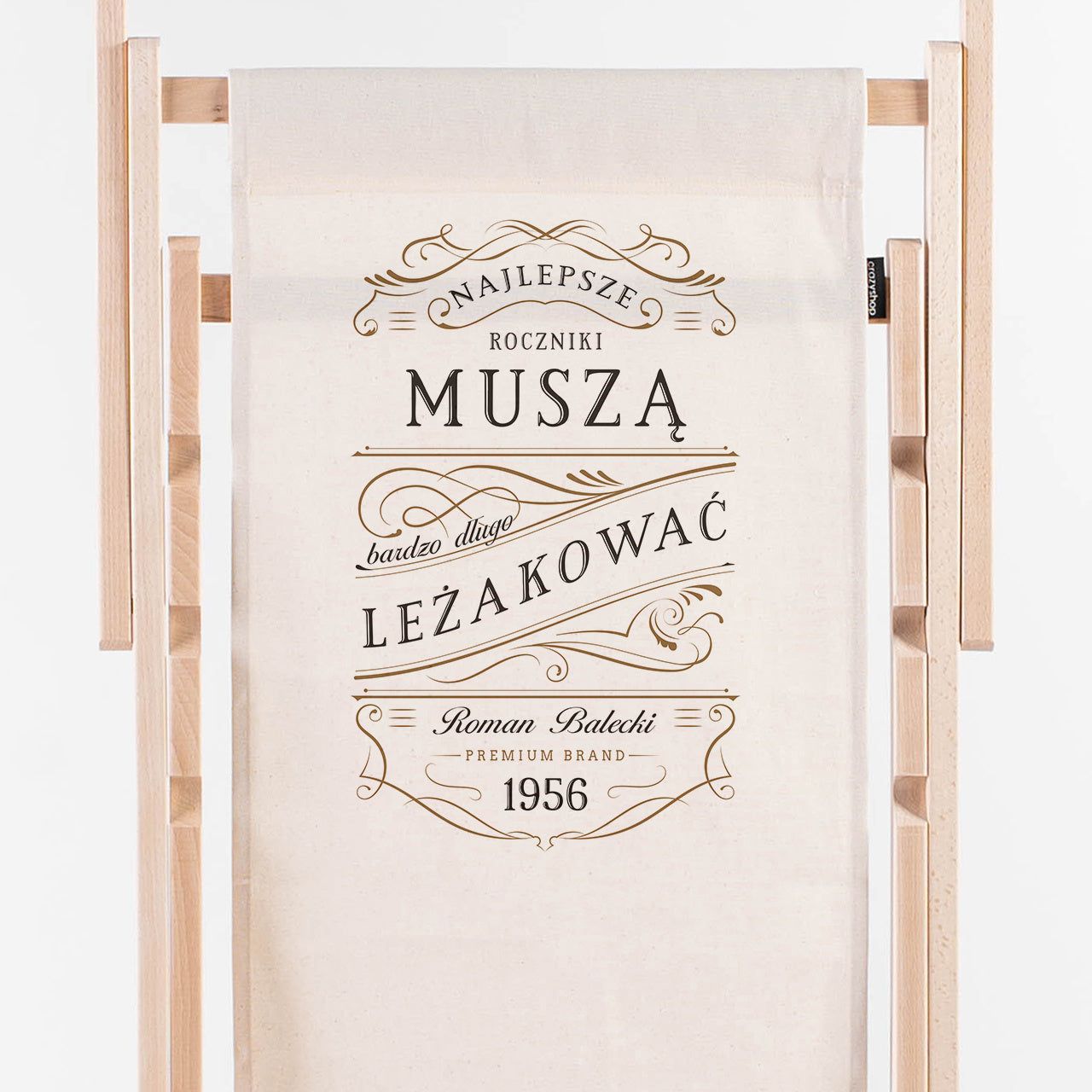 Personalizowany leżak dla miłośnika whisky prezent dla konesera whisky prezent dla miłośnika whisky