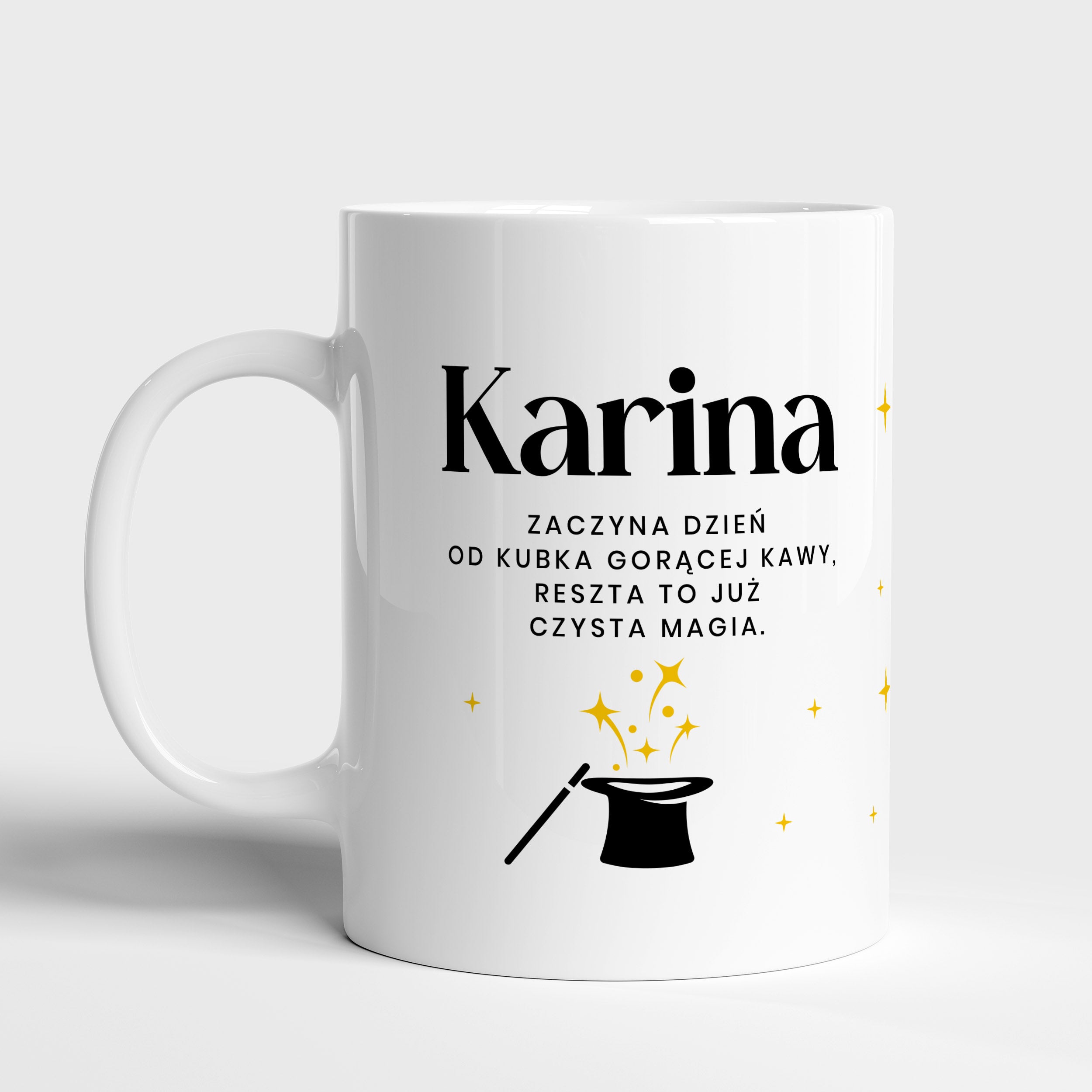 Personalizowany kubek dla koleżanki z pracy - Czysta Magia