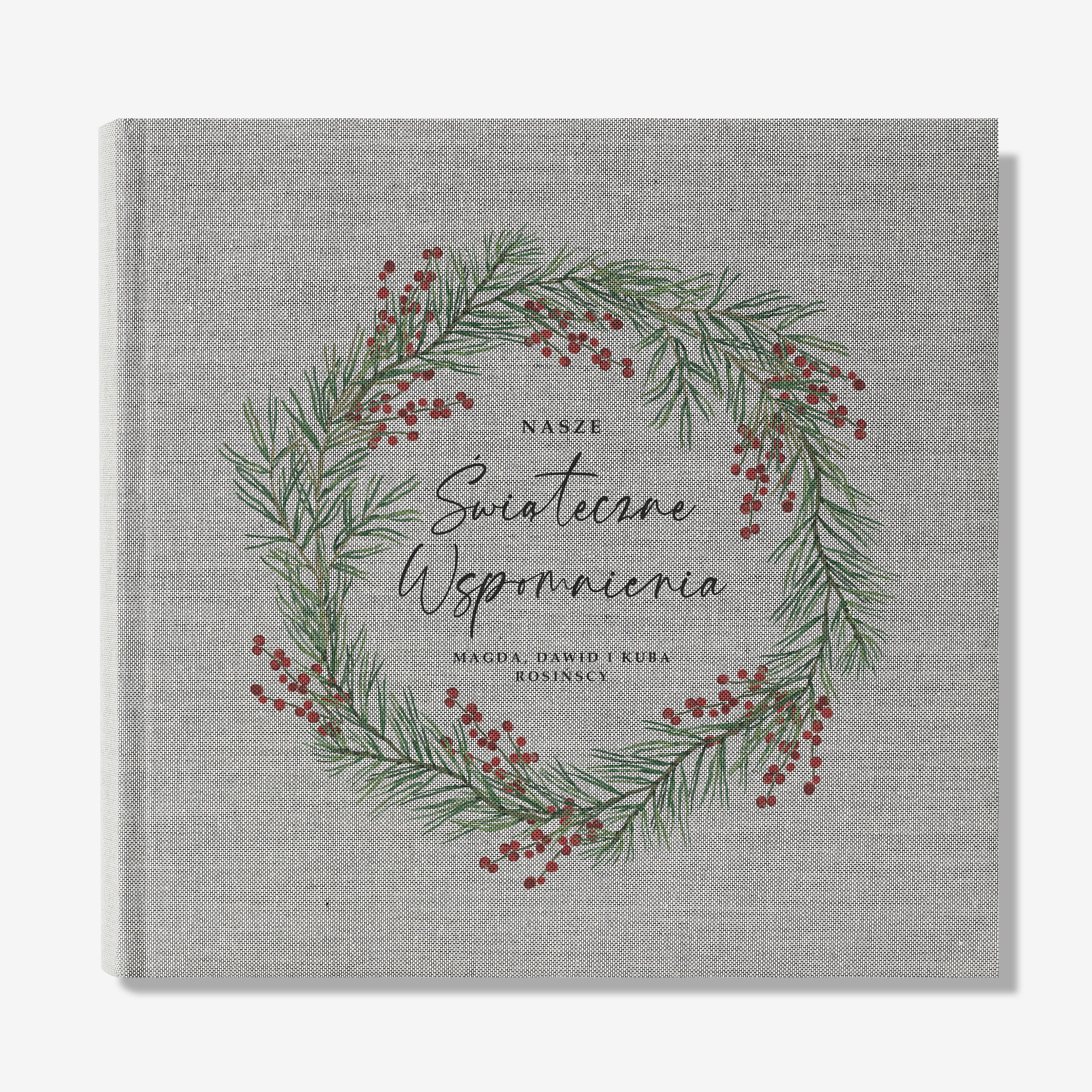 Personalizowany album świąteczny