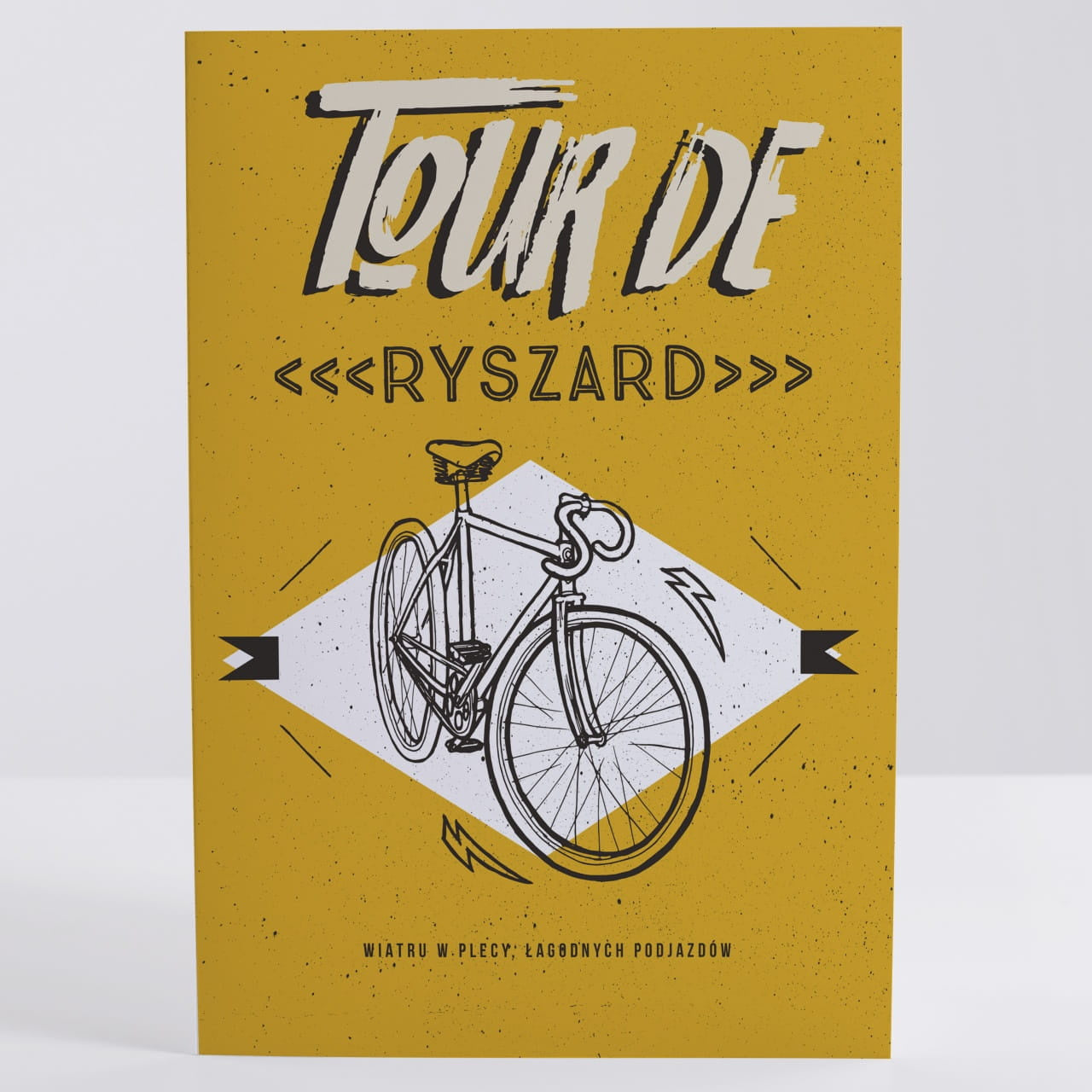 Kartka dla rowerzysty A4 Tour De
