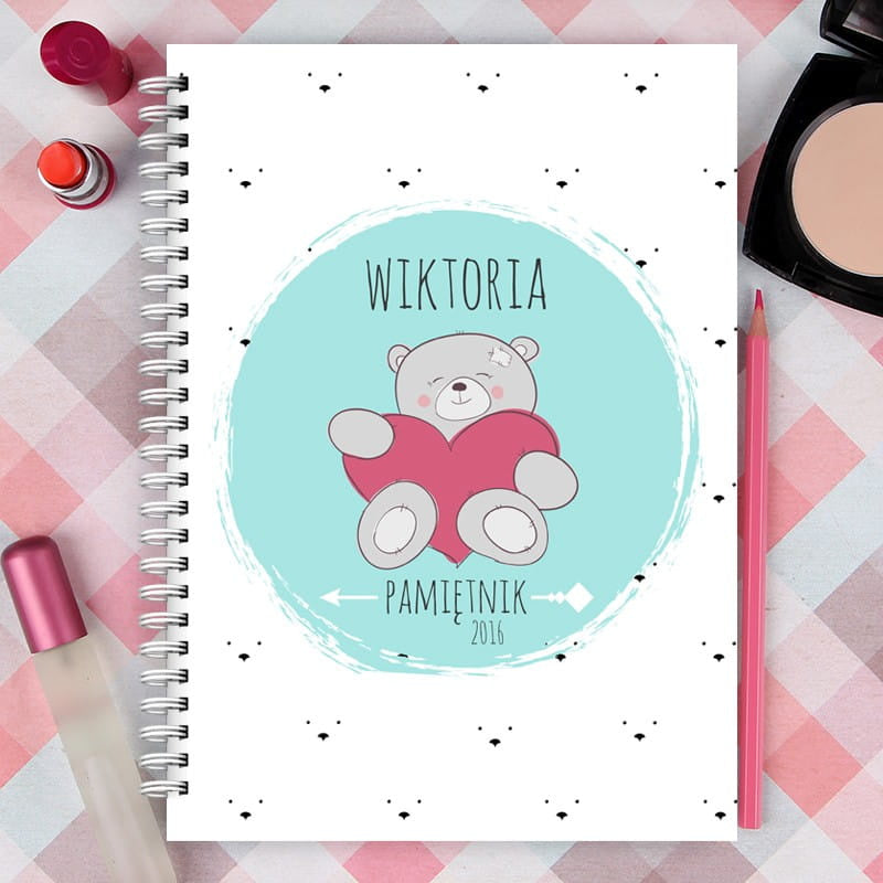 Personalizowany pamiętnik na prezent z okazji Dnia Dziecka