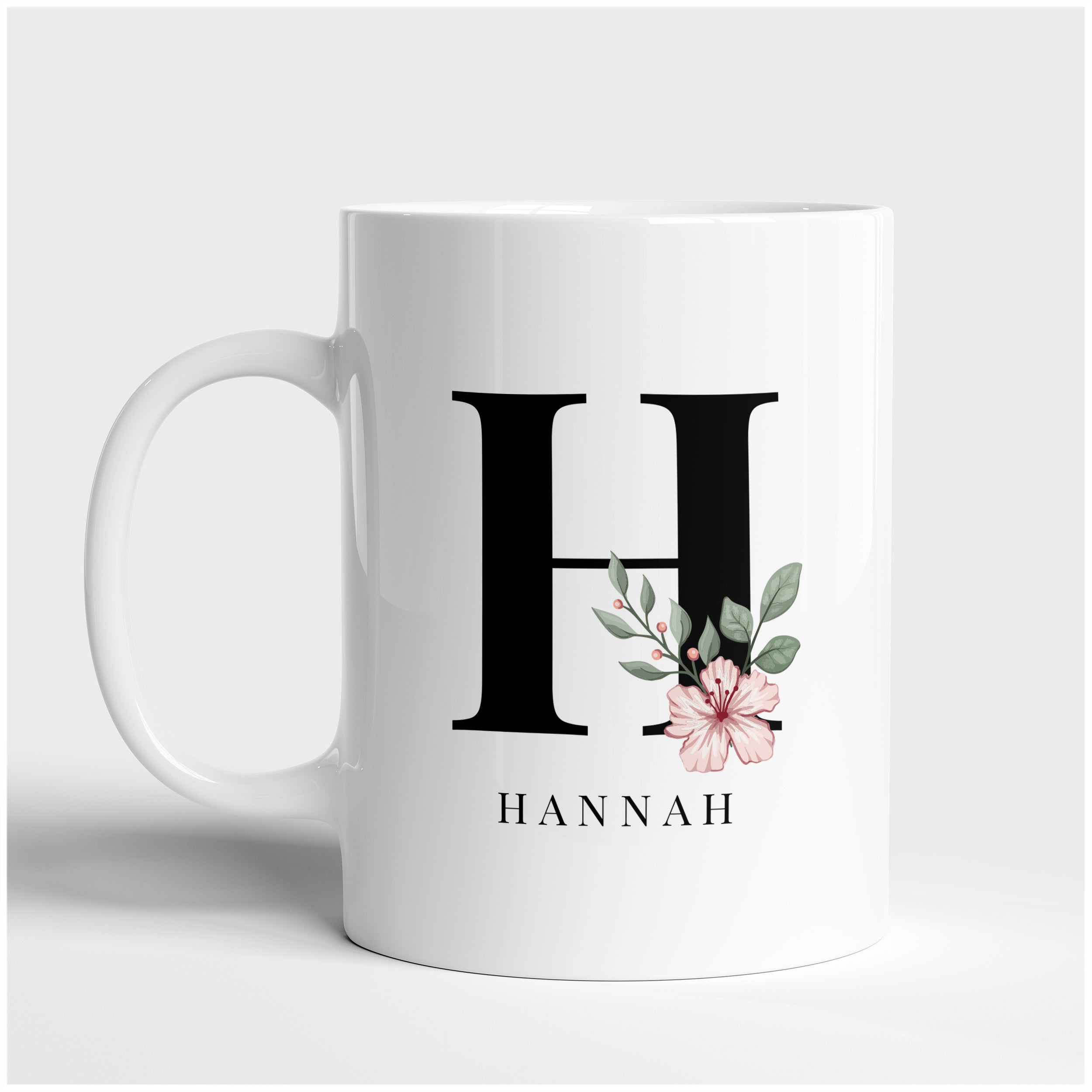 Personalisierte Tasse mit Initiale - Besonderes Geschenk
