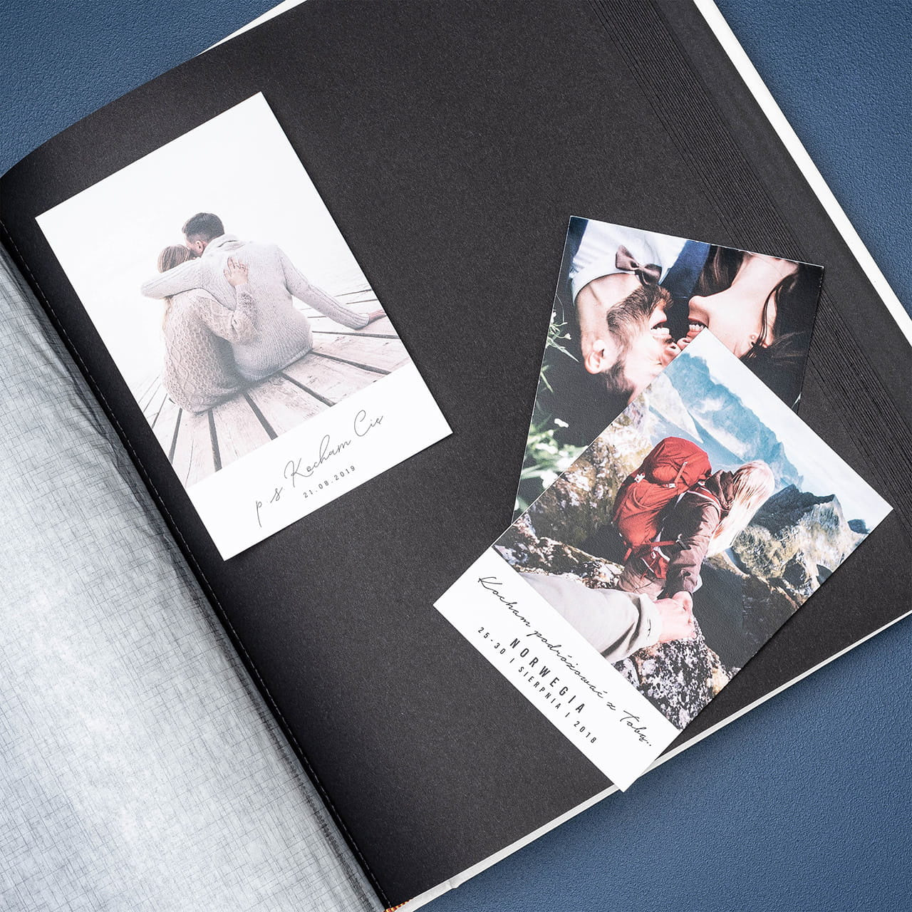 Album na wklejane zdjęcia na prezent dla rowerzysty album do zdjęć gadżet dla rowerzysty album do wklejania zdjęć