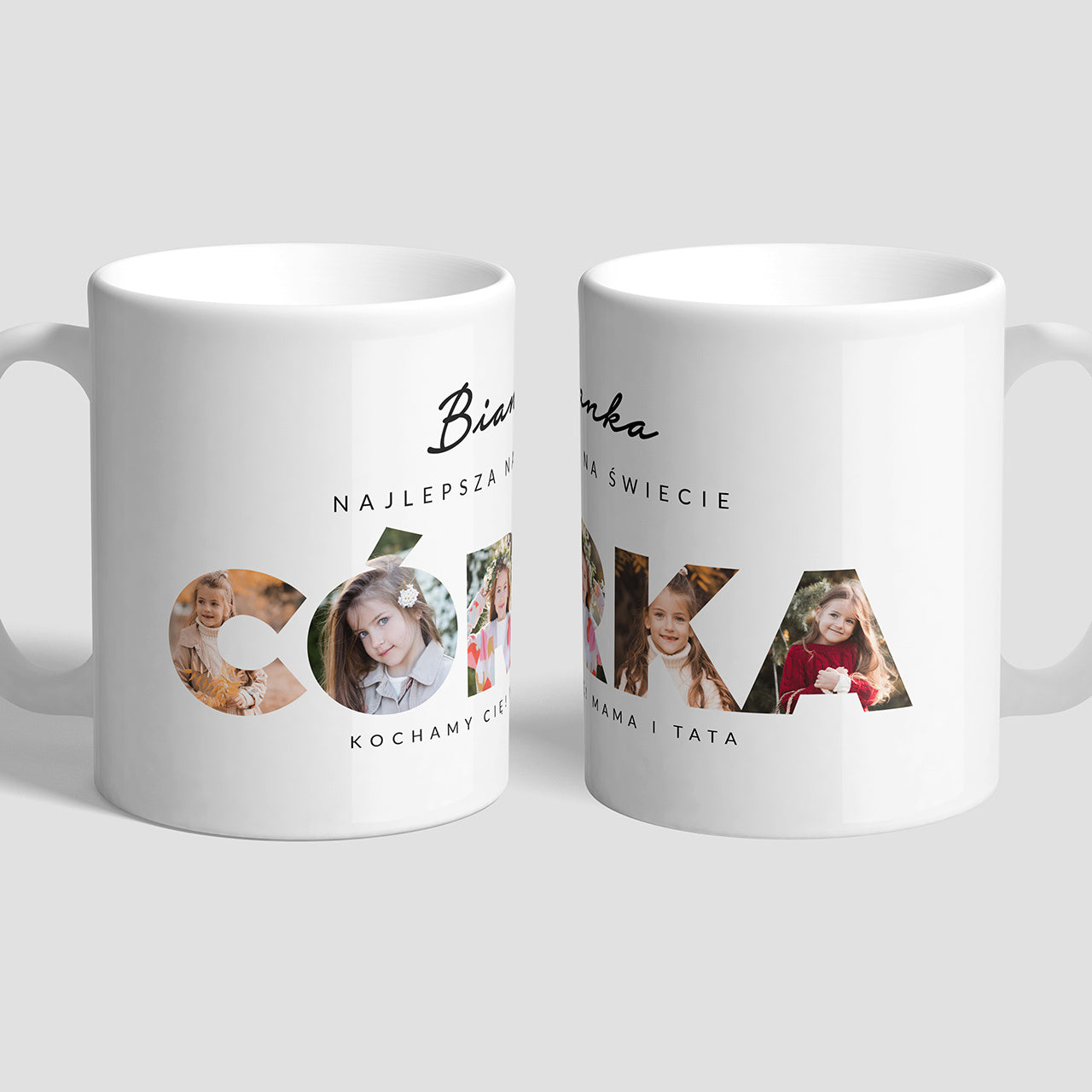 Personalizowany kubek - prezent dla córki kubek ze zdjęciami kubek dla córki kubek na prezent