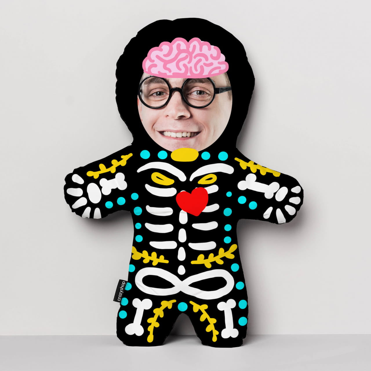 Poduszka lalka na Halloween - ze zdjęciem