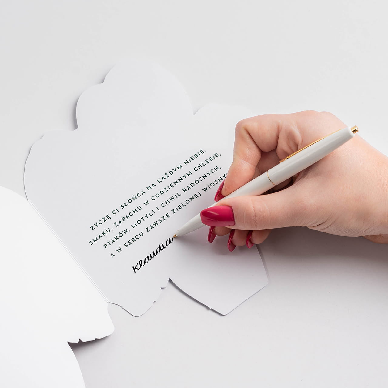 Personalizowana kartka urodzinowa dla miłośniczki roślin - Monstera kartka personalizowana upominek dla niej