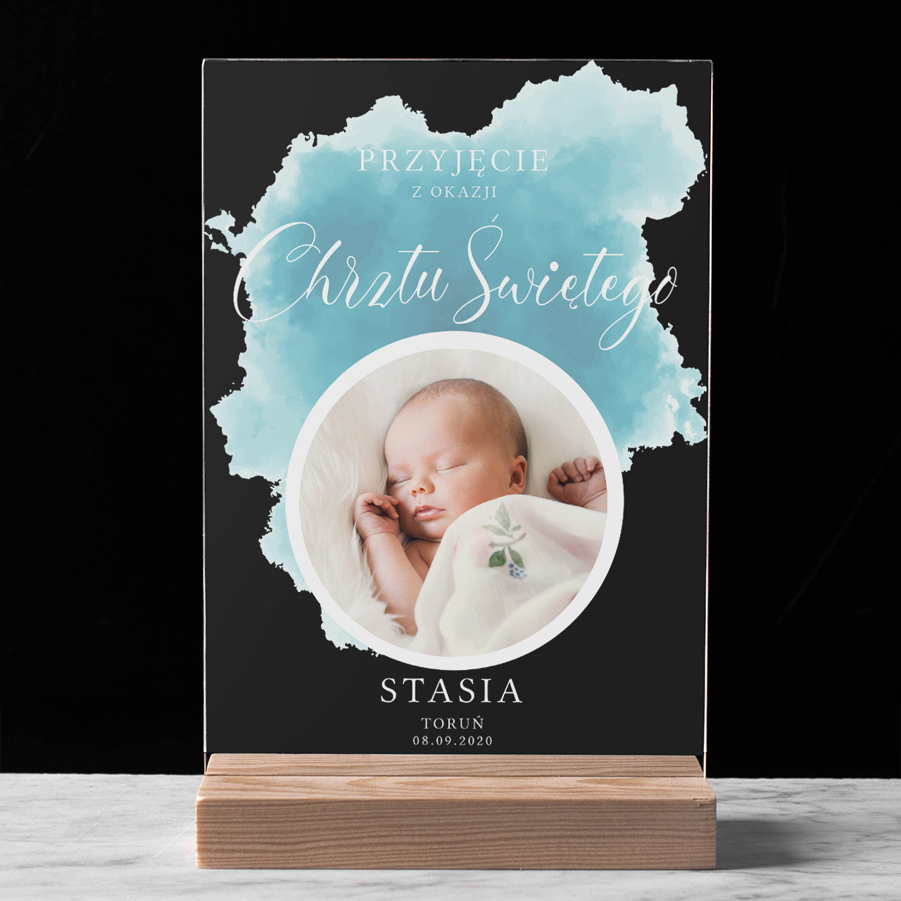 Personalizowana statuetka na Chrzest Chłopca