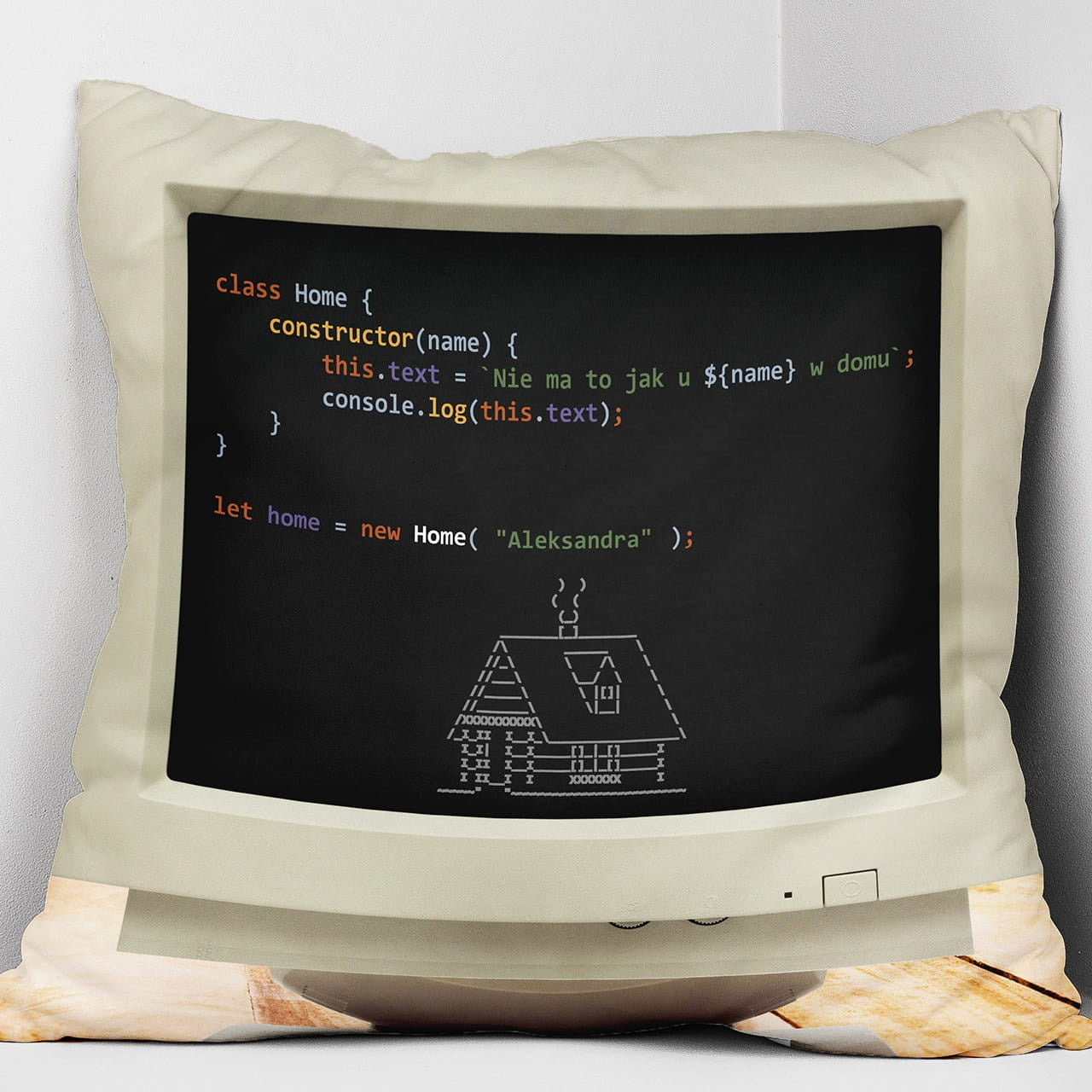 Poduszka dla programisty 