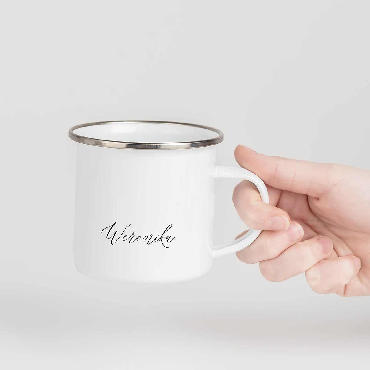 Kubek emaliowany ze znakiem zodiaku - strzelec