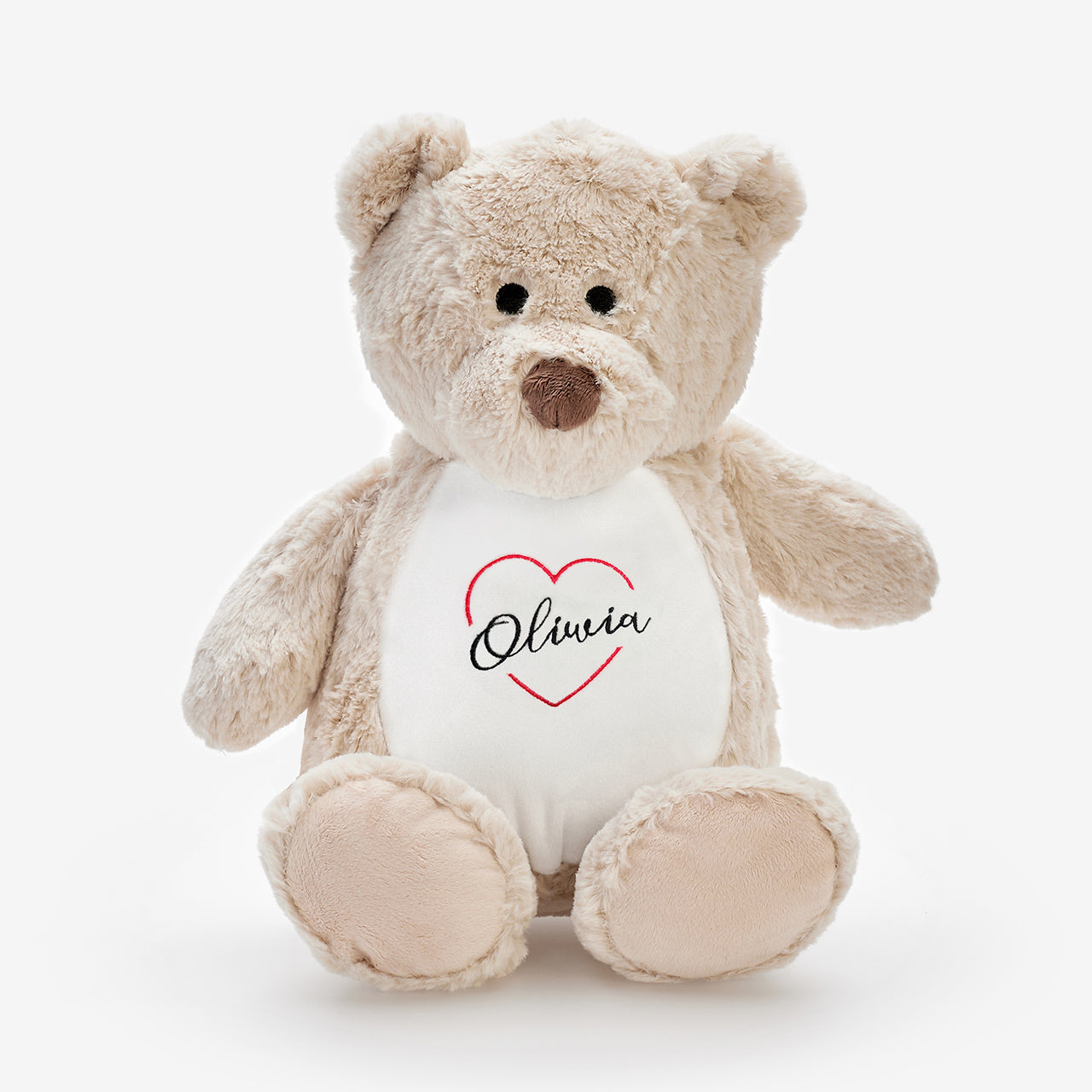 Personalizowany miś z serduszkiem na Walentynki