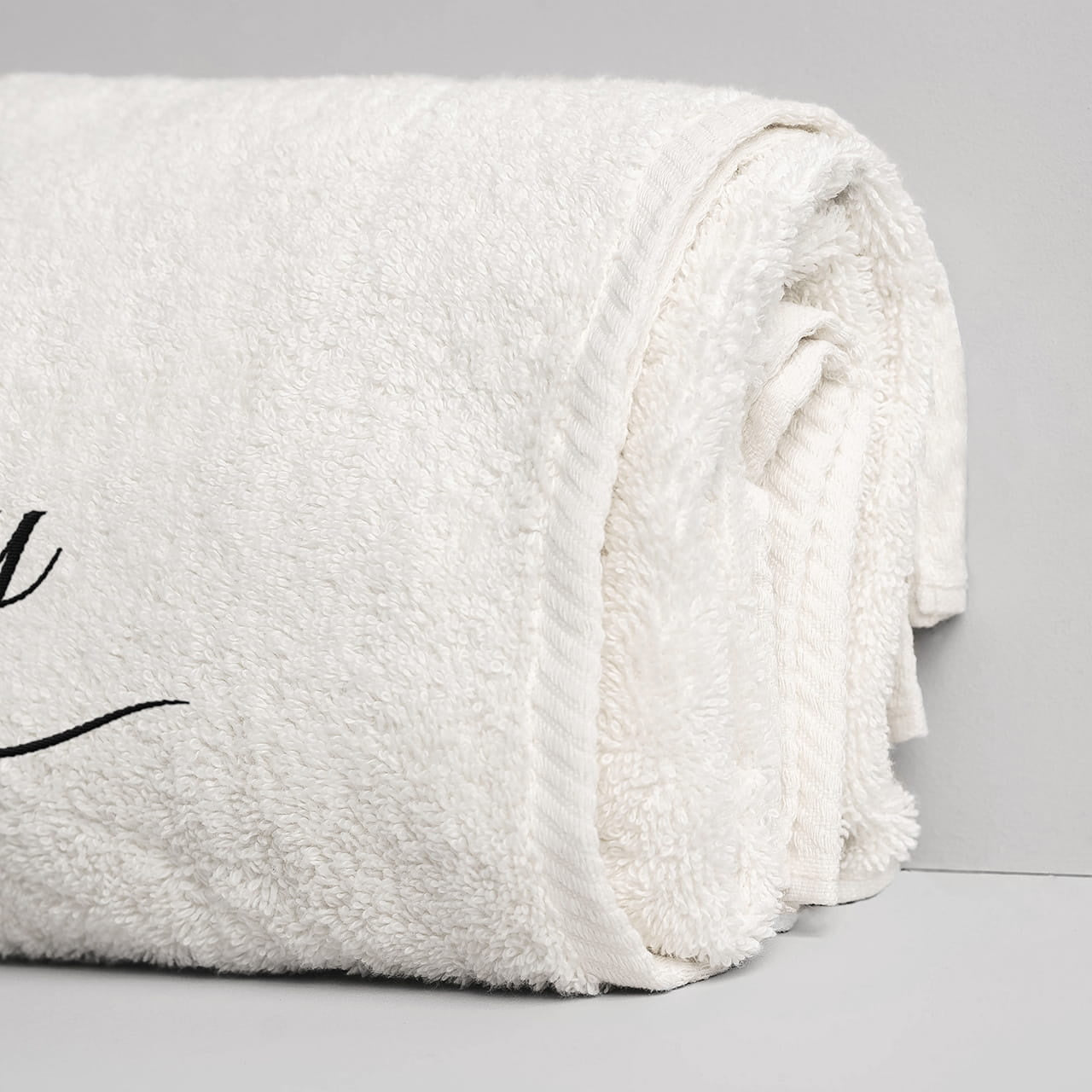 Personalizowane ręczniki dla pary prezent dla pary komplet ręczników ręczniki z haftem ręczniki personalizowane