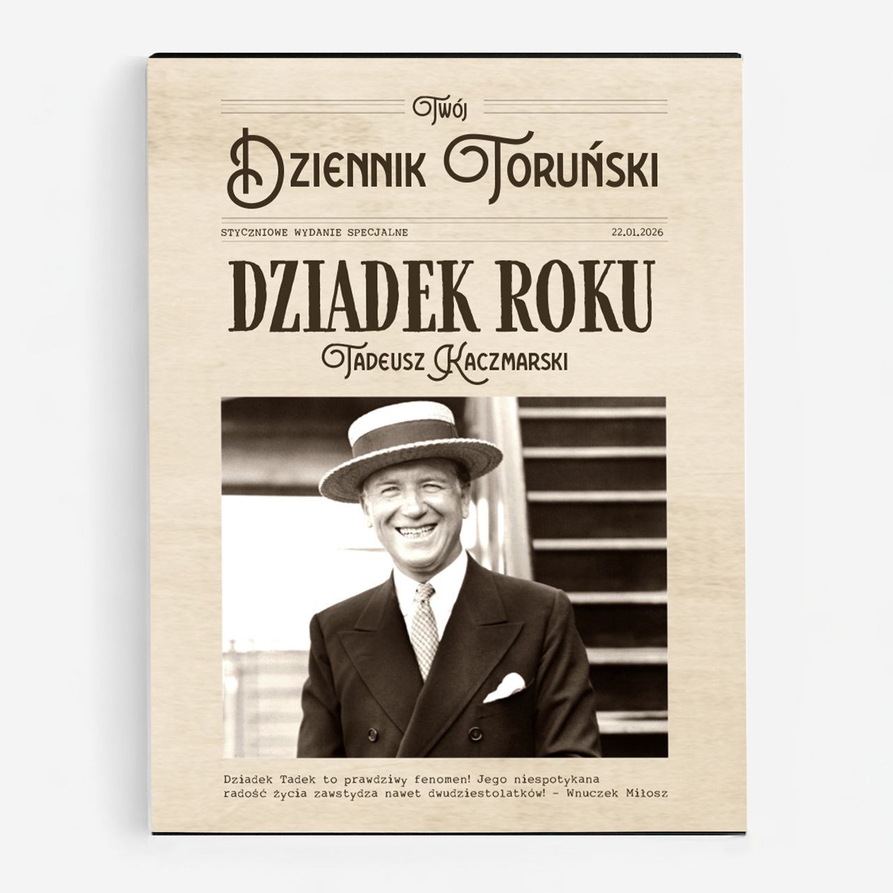 Czekoladki dla dziadka - Dziadek Roku - prezent z okazji Dnia Dziadka prezent dla dziadka słodki upominek 