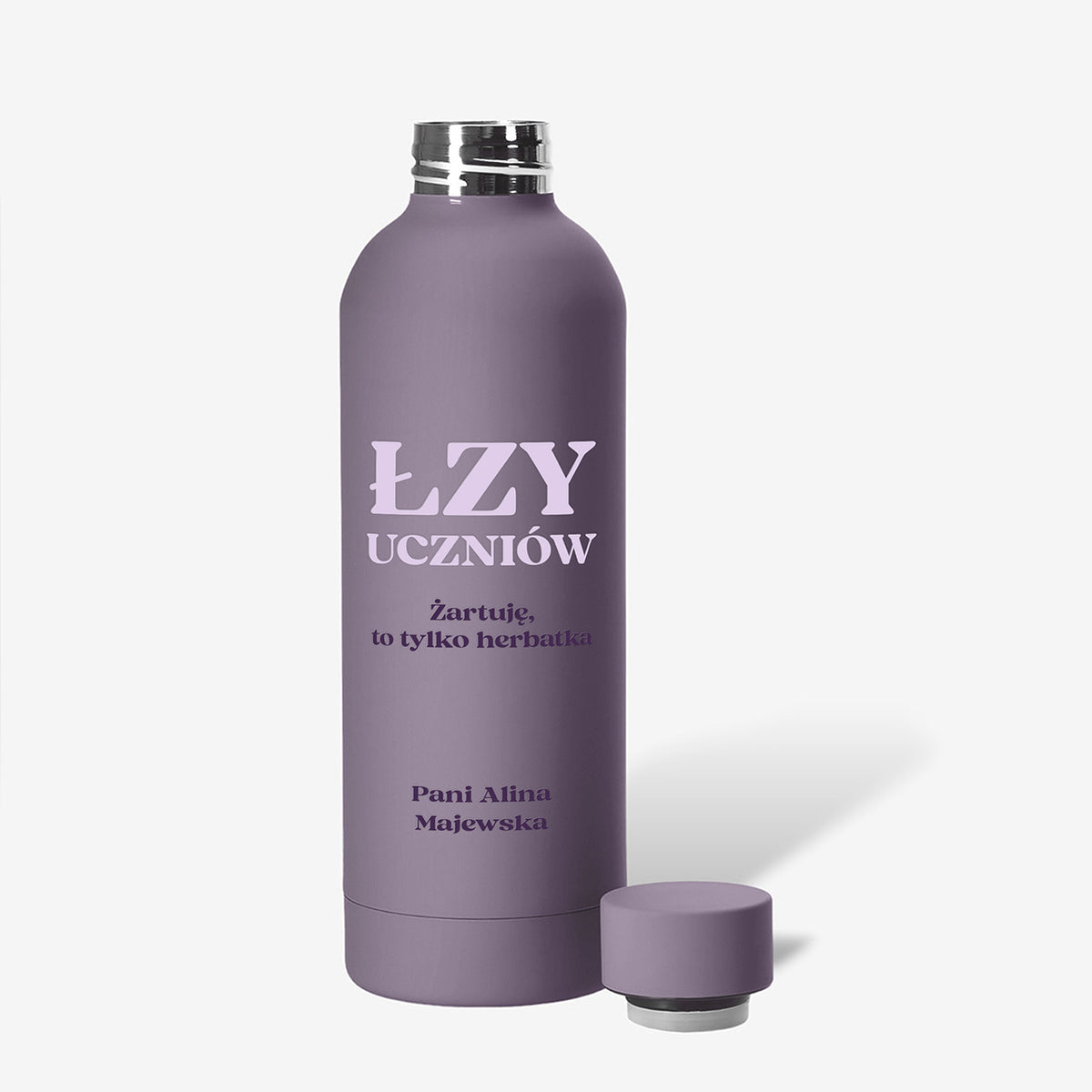 Personalizowana butelka termiczna dla nauczyciela - łzy uczniów