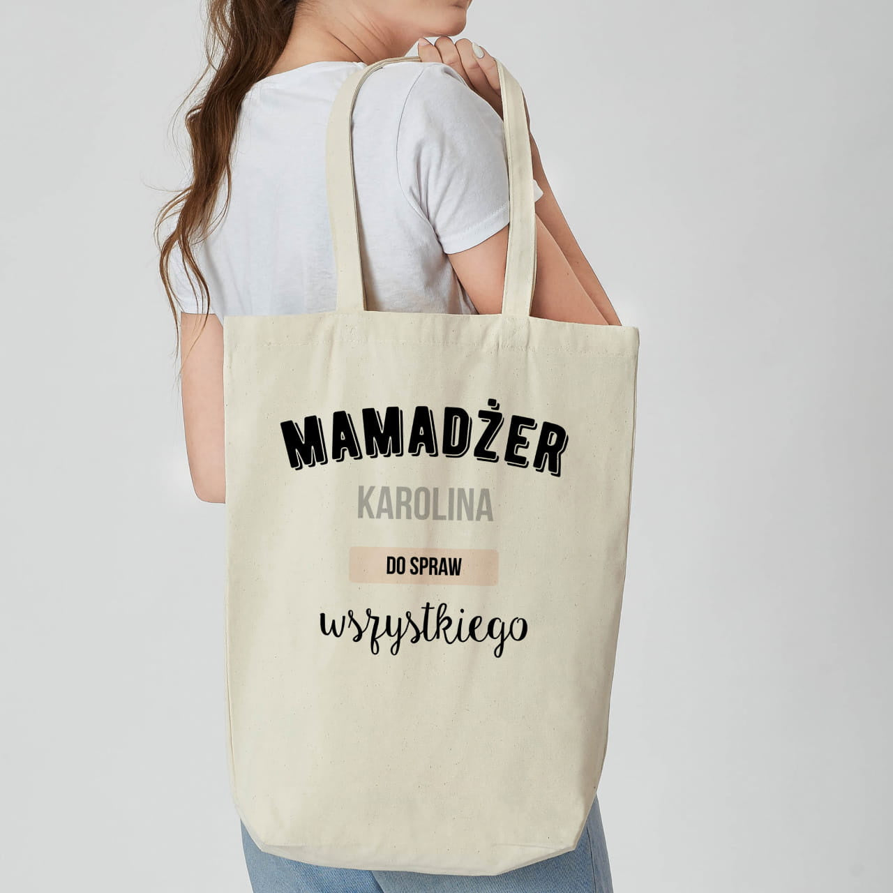 Personalizowana torba na zakupy dla mamy