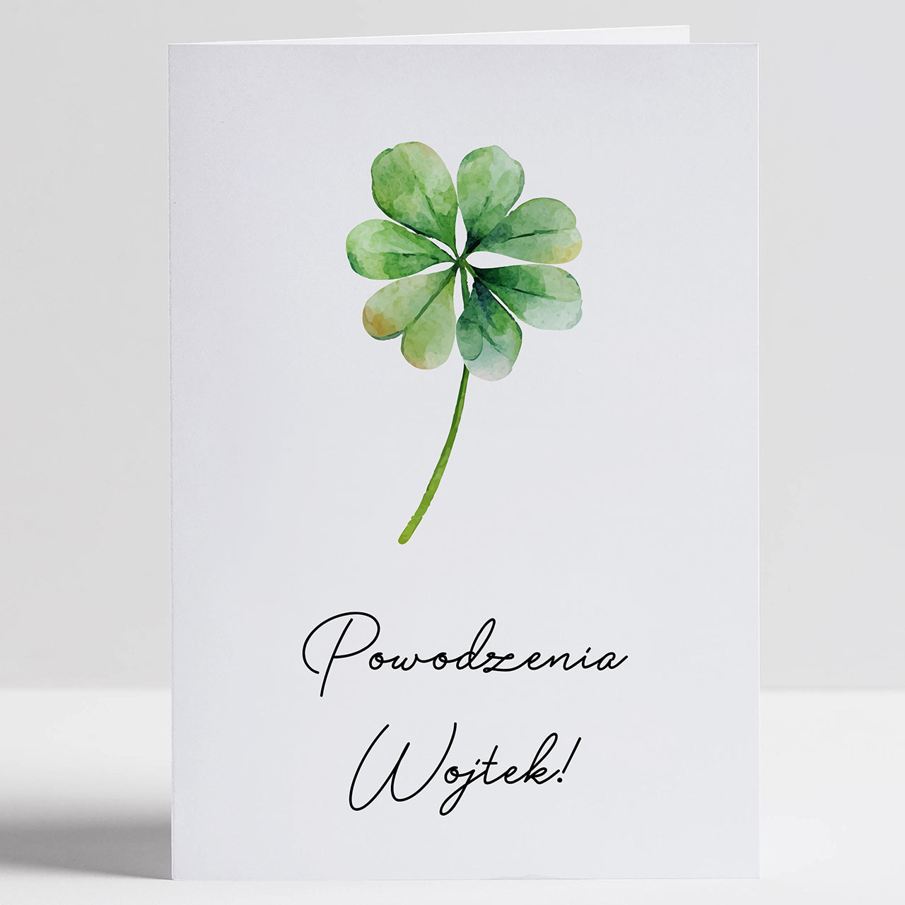 Kartka dla maturzysty – Powodzenia kartka personalizowana prezent dla maturzysty