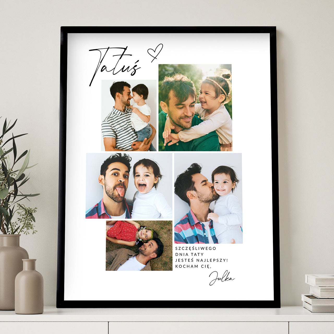 Plakat na Dzień Taty - prezent z okazji Dnia Ojca