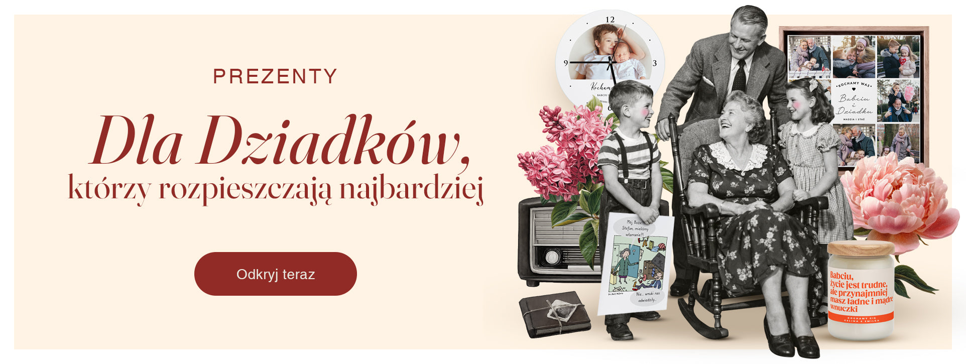 Prezenty na Dzień Babci i Dziadka