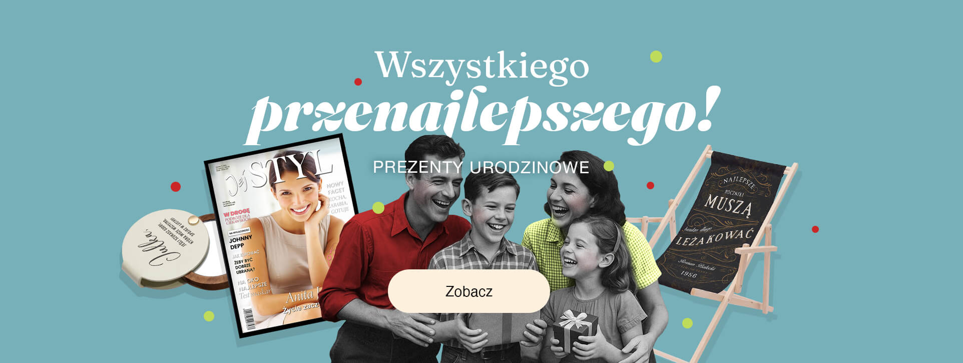 Prezenty na urodziny dla każdego