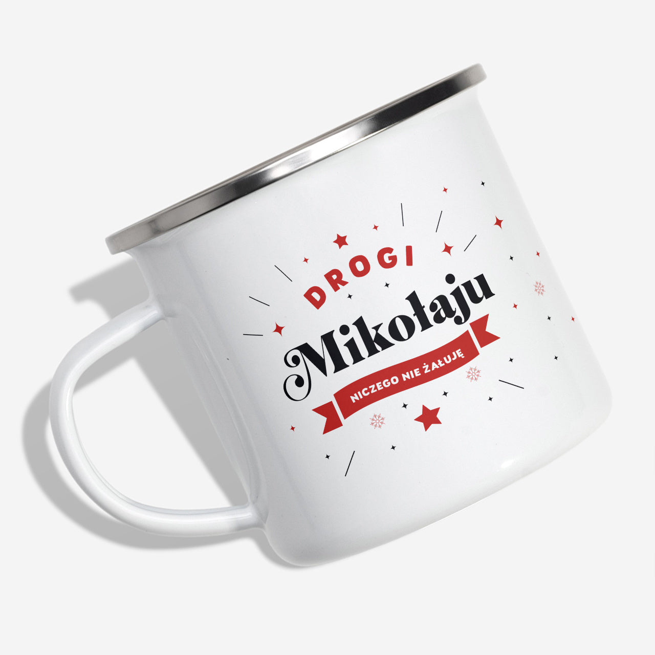 Personalizowany kubek mikołajkowy - Niczego Nie Żałuję
