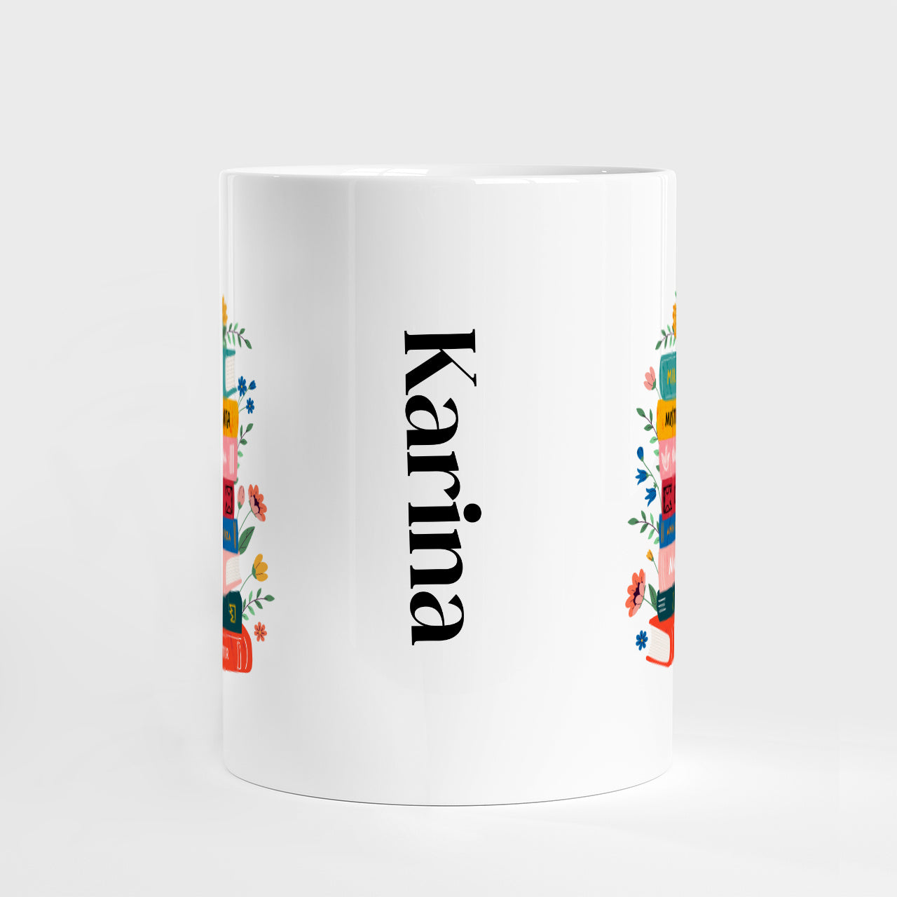 Kubek dla mola książkowego - moje ulubione książki prezent dla mola książkowego