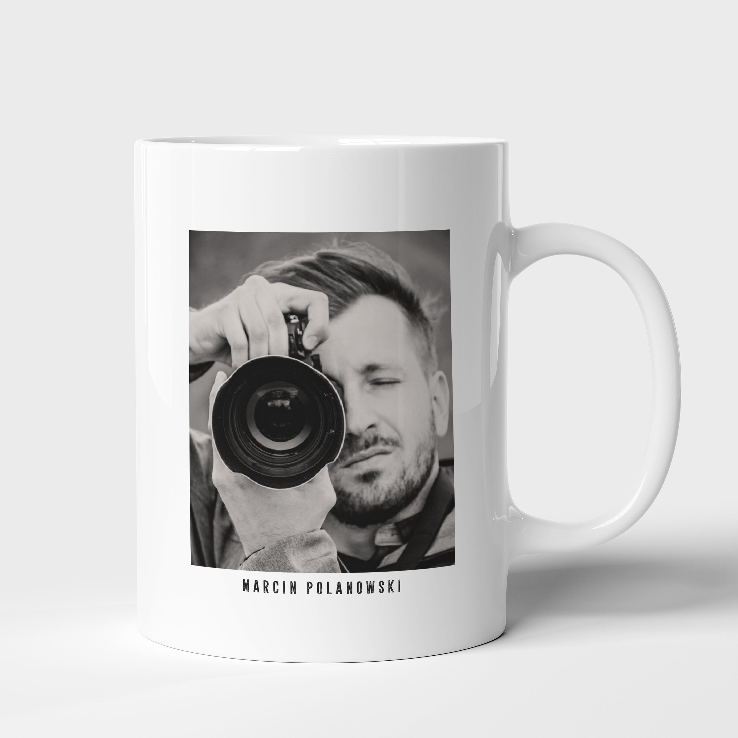Kubek dla fotografa - Życie Jak Aparat prezent dla fotografa gadżet dla fotografa personalizowany kubek