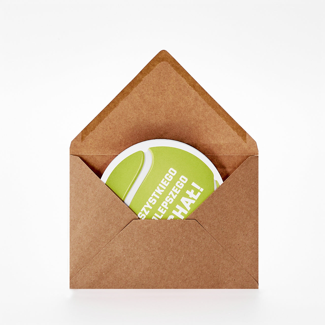 Personalizowana kartka urodzinowa na prezent dla tenisisty