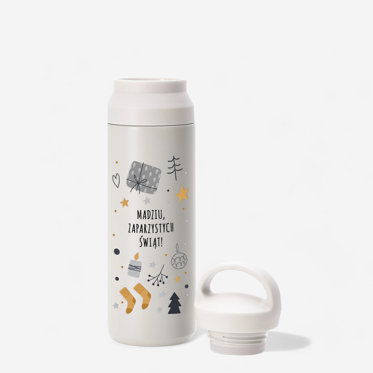 Personalizowany termos dla dziewczyny - prezent na święta