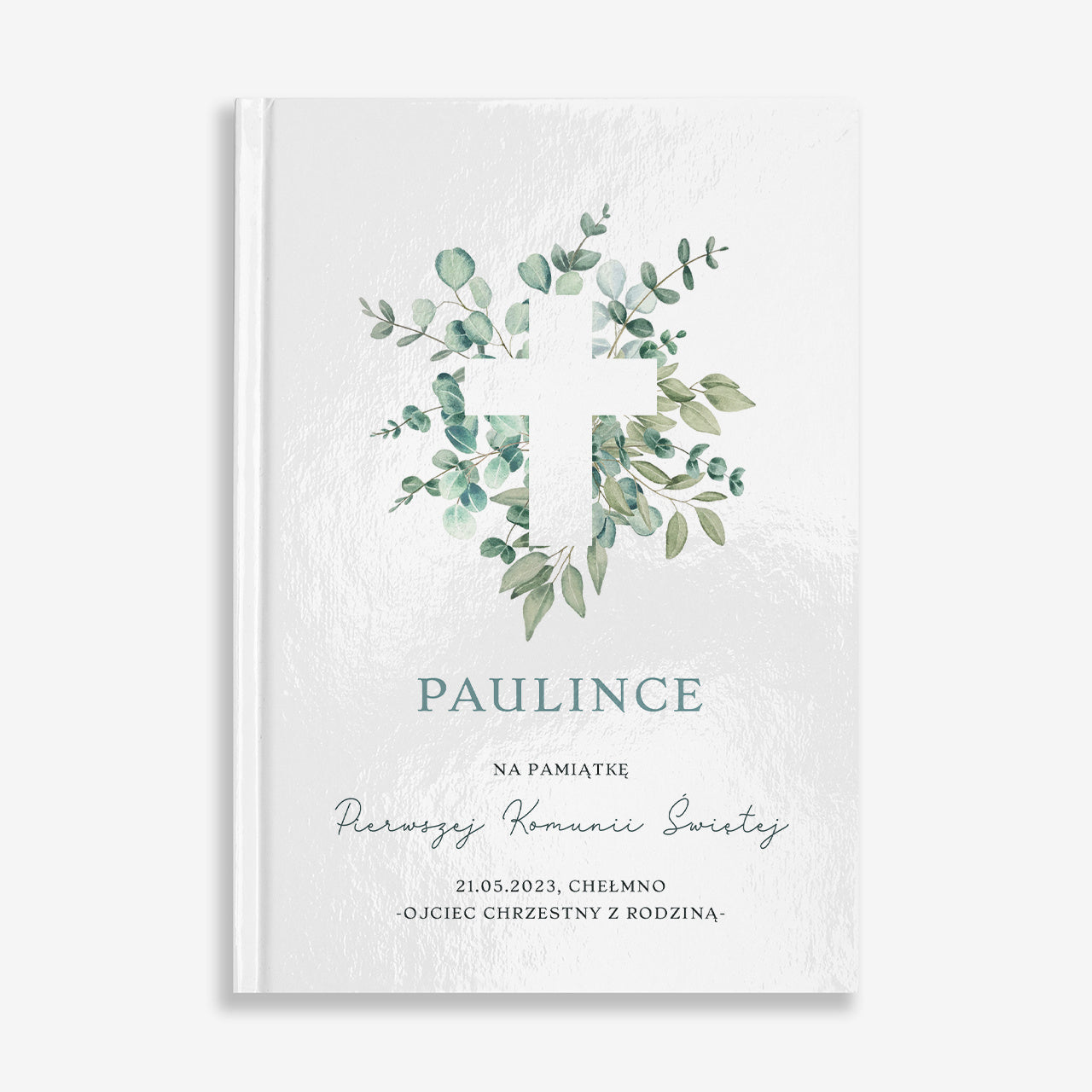 Personalizowana biblia na Komunię biblia komunijna pamiątka komunii świętej pamiątka komunijna