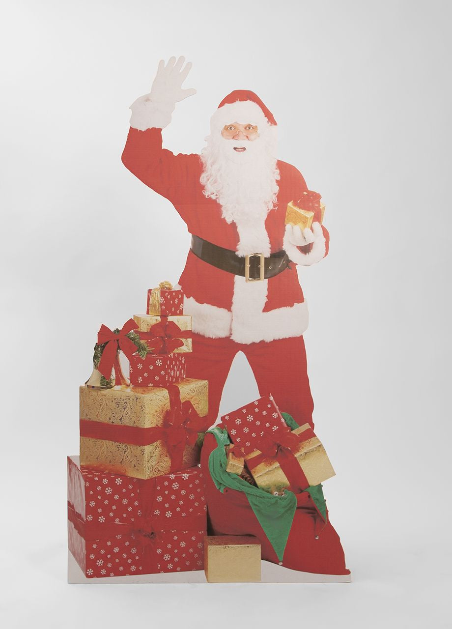 Świąteczny stand Mikołaj