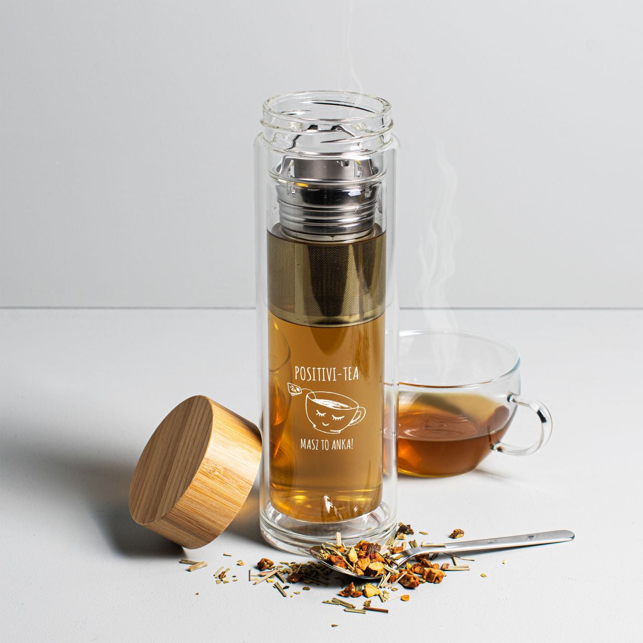 Bidon z zaparzaczem dla koleżanki z pracy prezent dla koleżanki z pracy prezent dla współpracownika