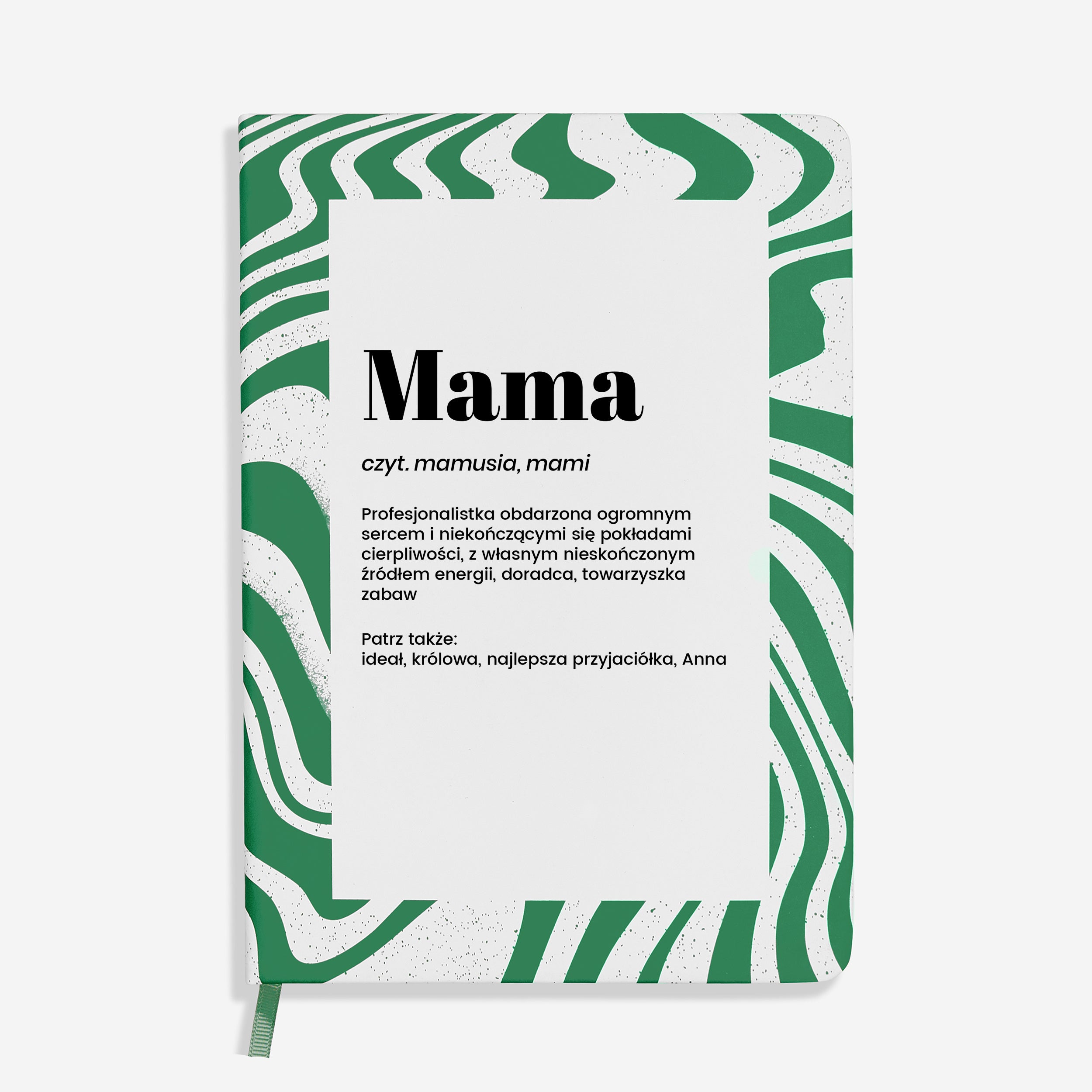 Notatnik na prezent z okazji Dnia Mamy notatnik personalizowany wyjątkowy prezent dla mamy na Dzień Mamy