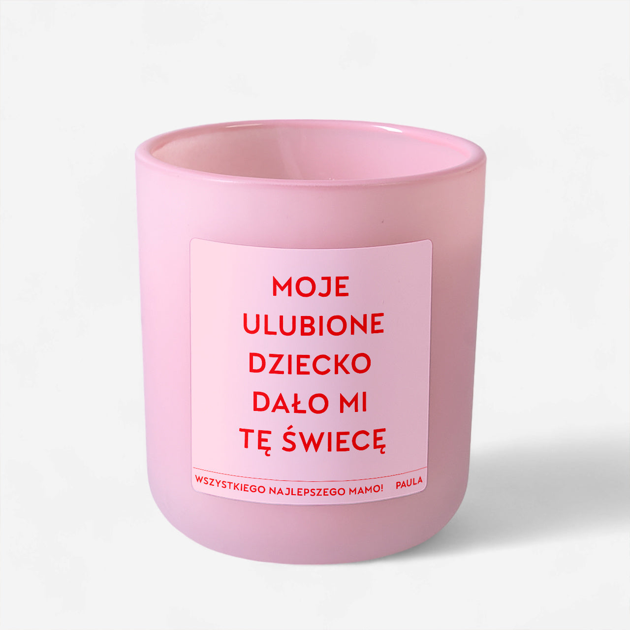 Śmieszna świeczka dla mamy - Ulubione Dziecko