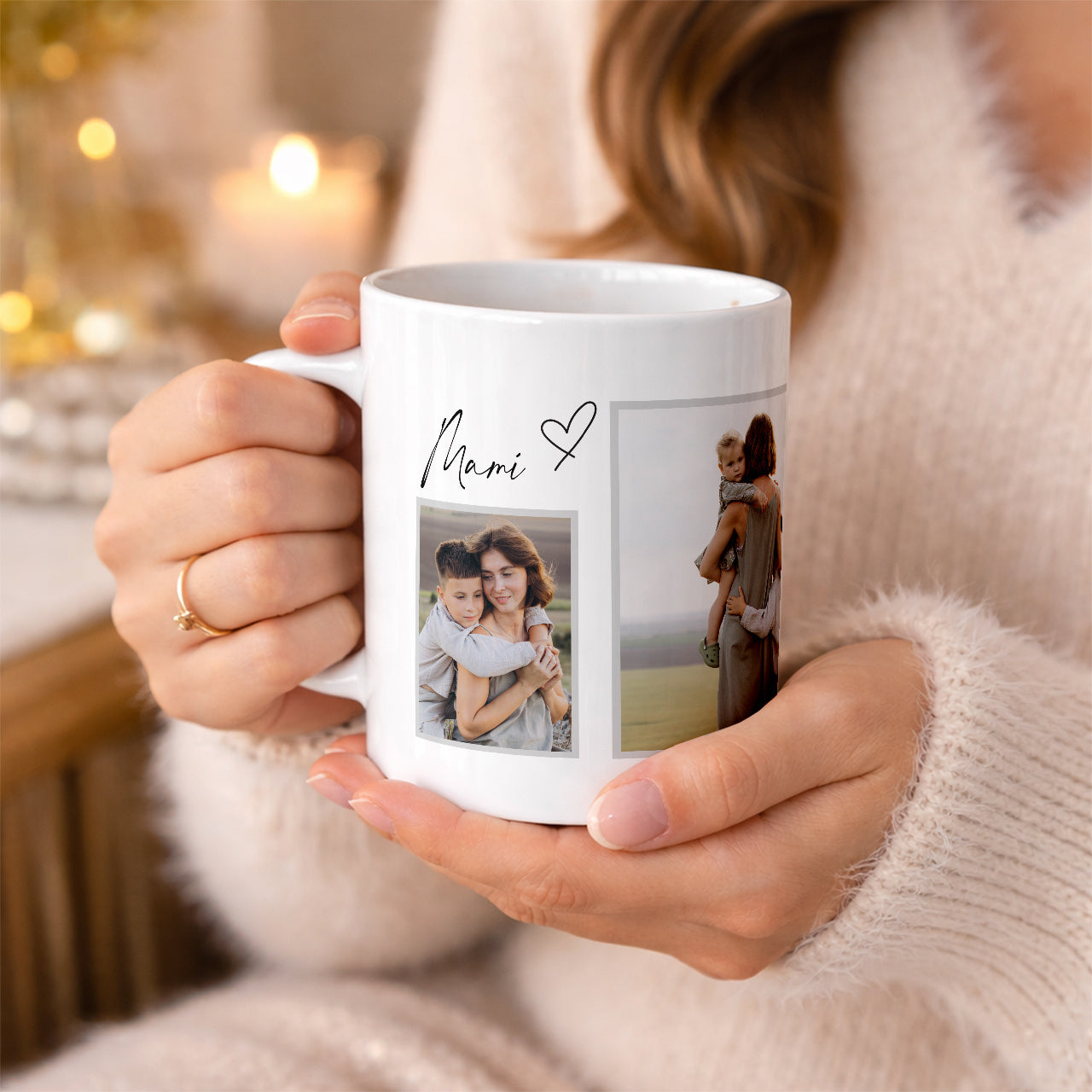 Becher zum Muttertag von den Kindern