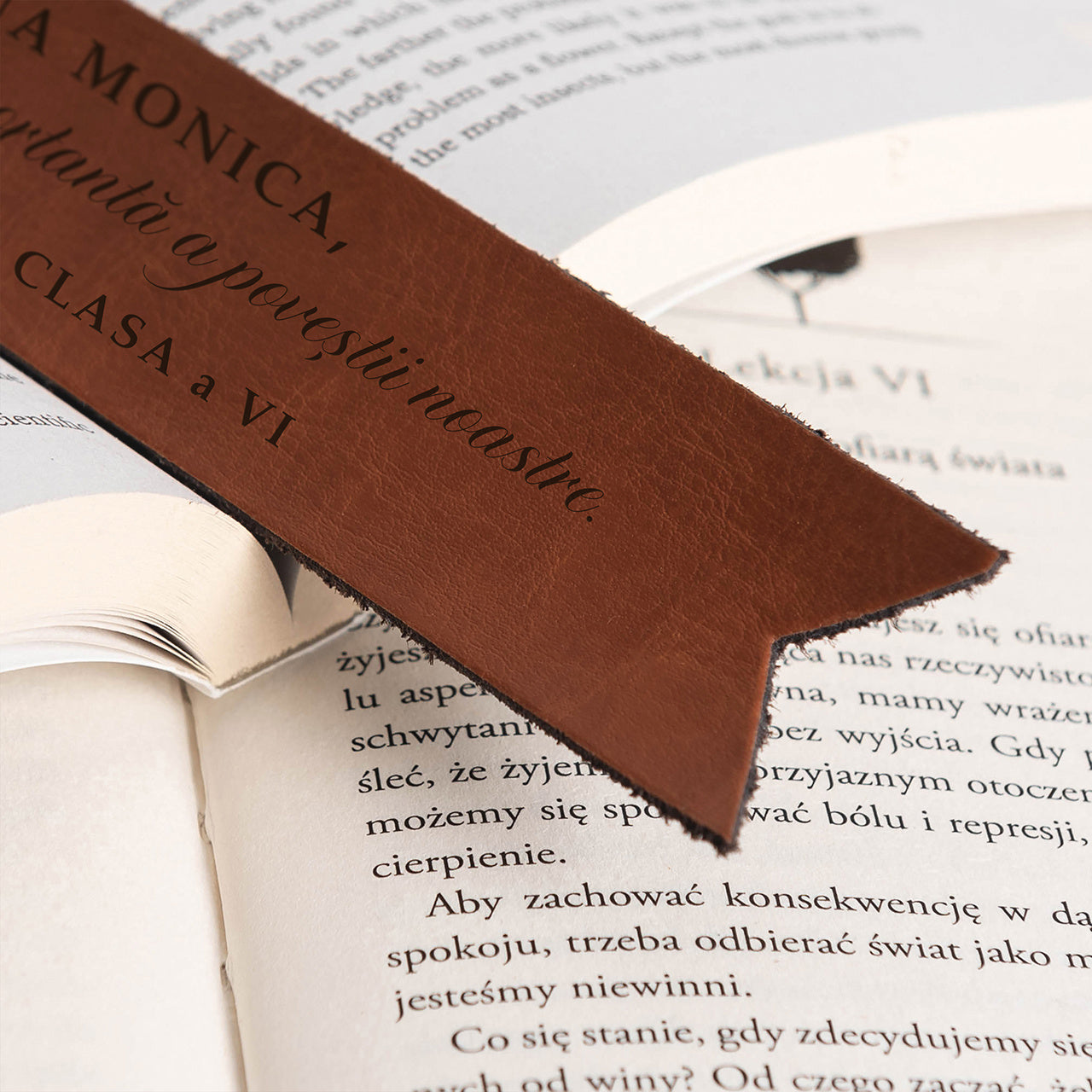 Zakładka do książki dla nauczyciela - grawerowana