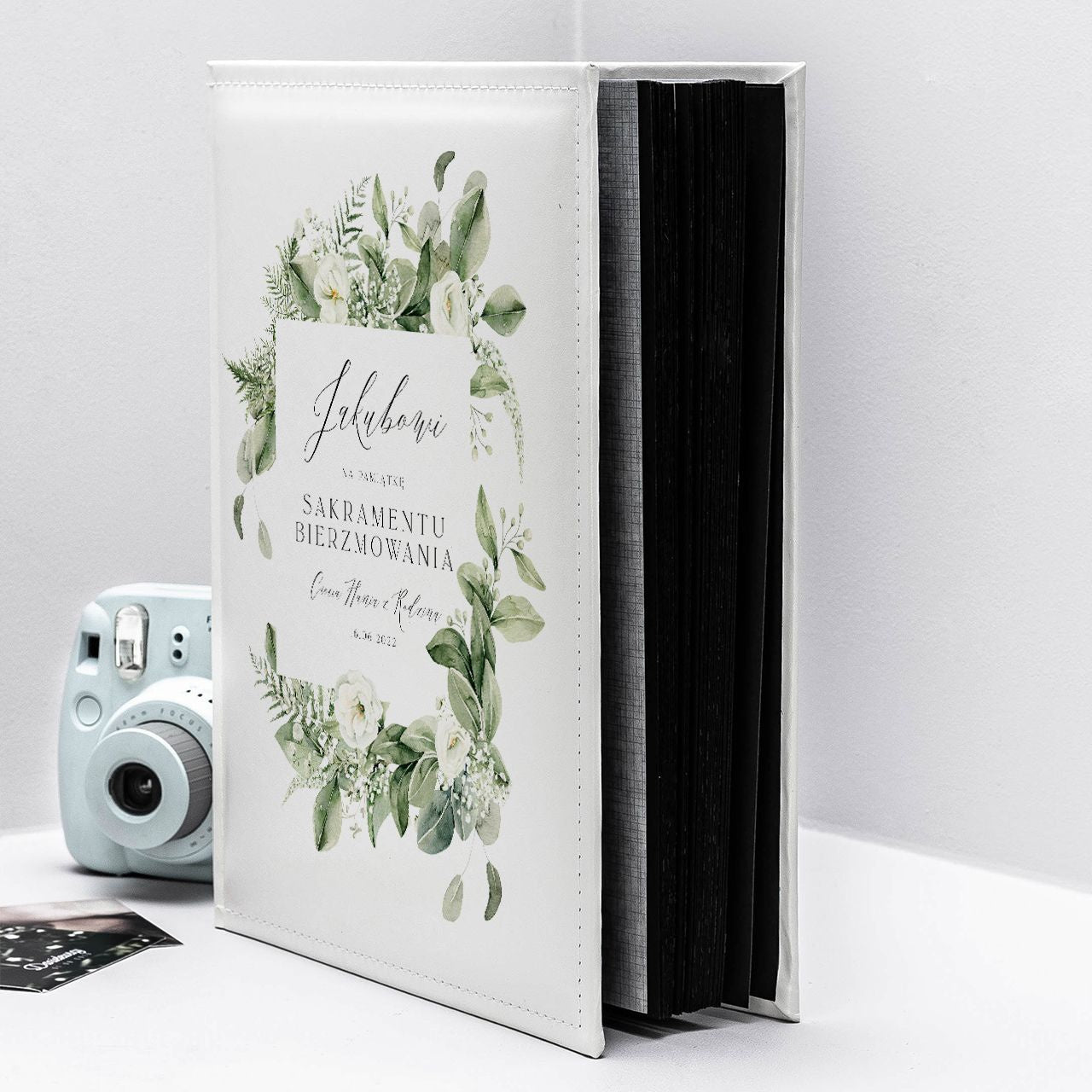 Personalizowany album na Bierzmowanie prezent na bierzmowanie upominek na bierzmowanie religijny prezent