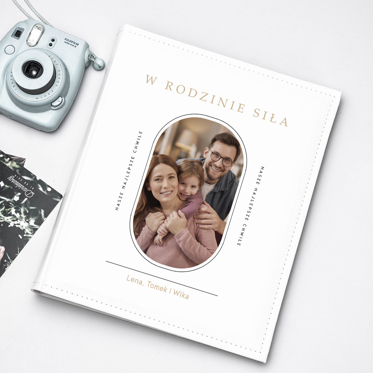 Album na zdjęcia rodzinne z personalizacją